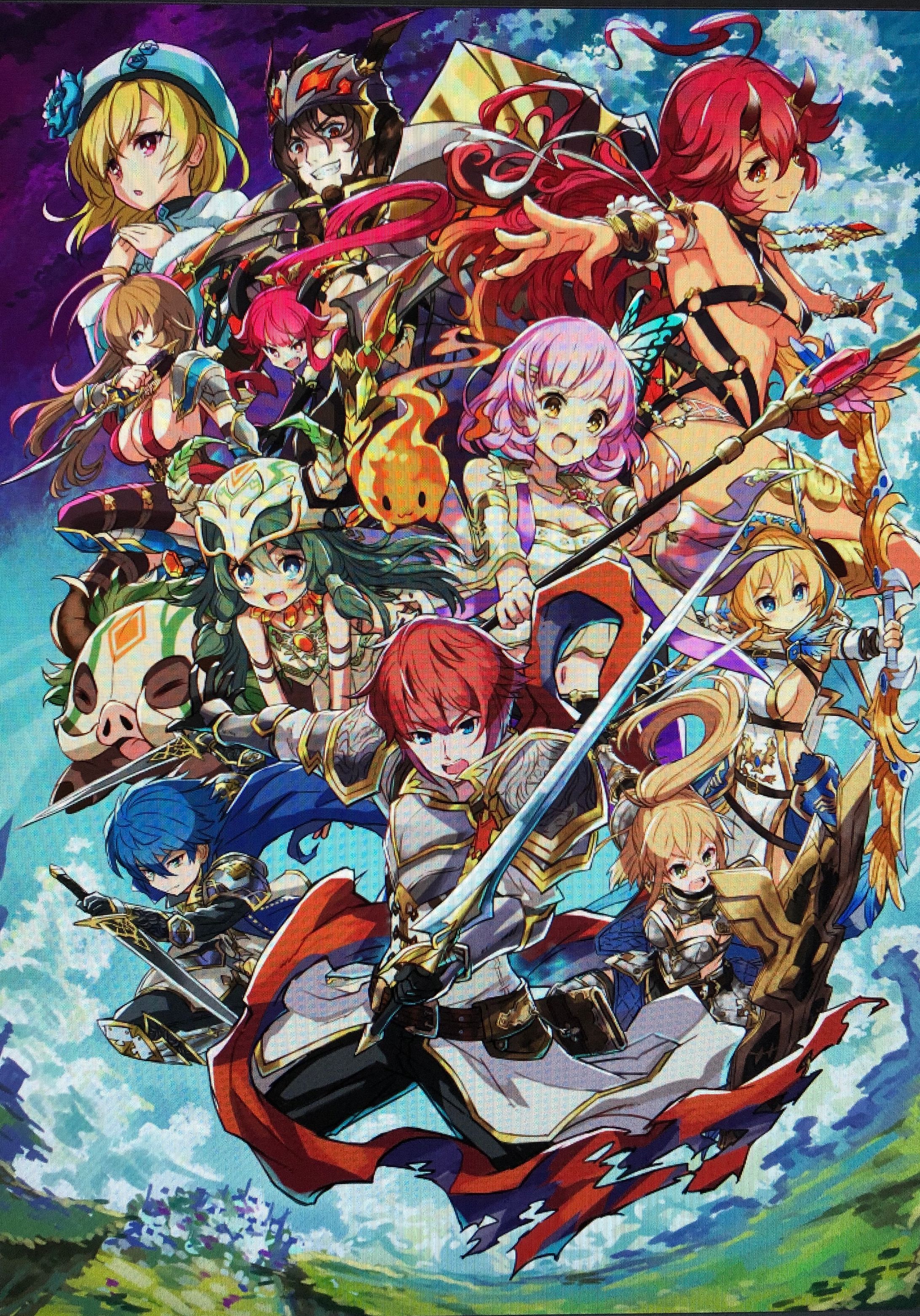 セイクリッドブレイド イラスト集-1