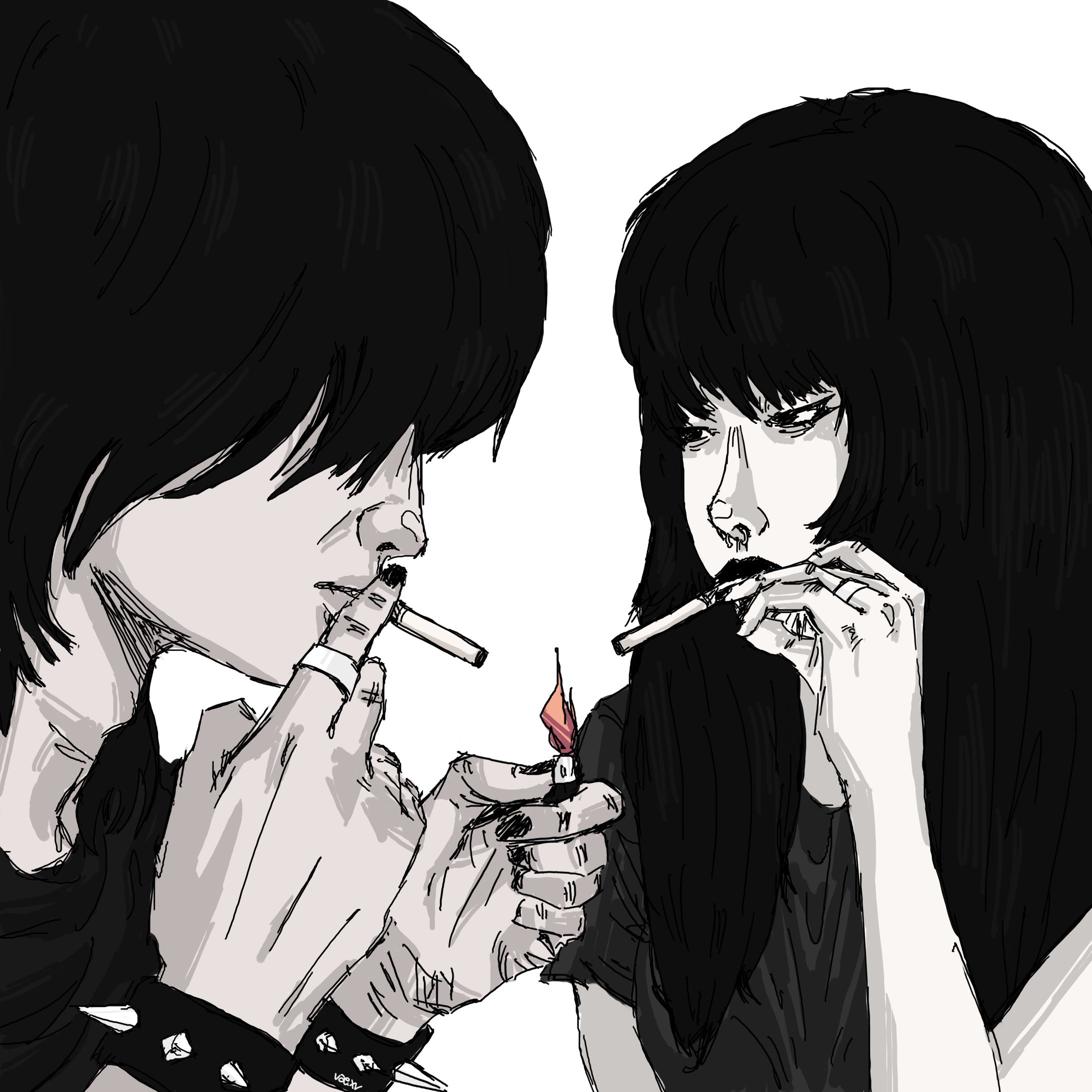 goth couple-1