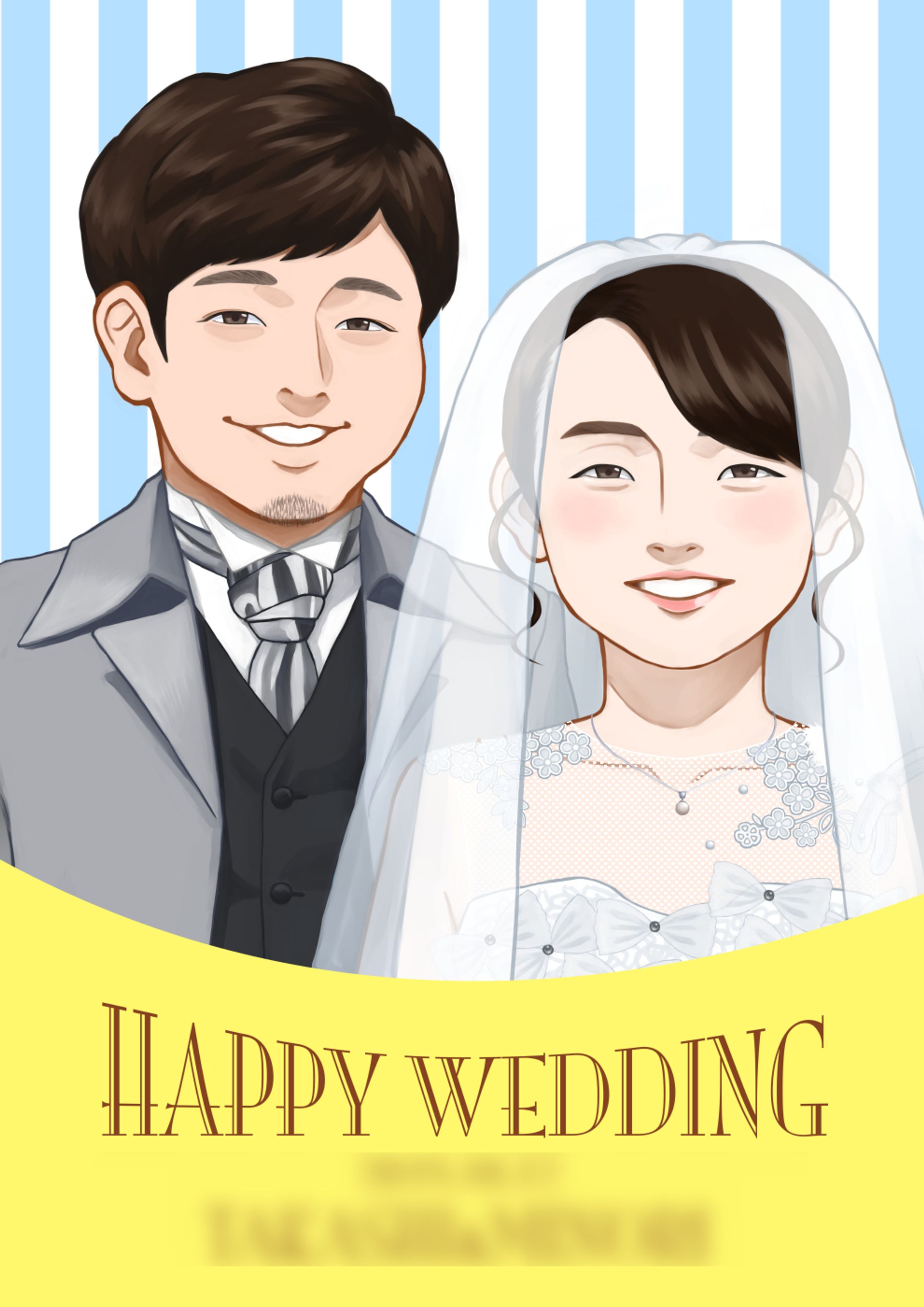 結婚式のウェルカムボードデザイン-1