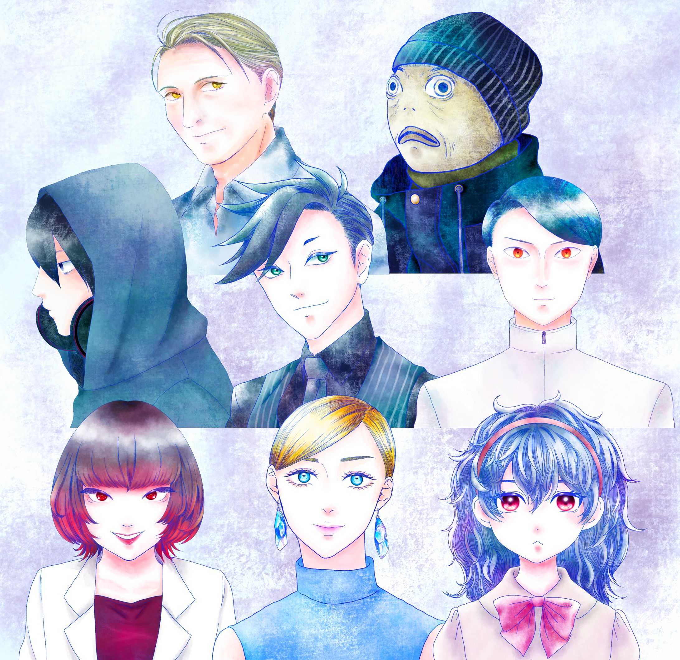 『11人と何かいる！』NPCイラスト-1