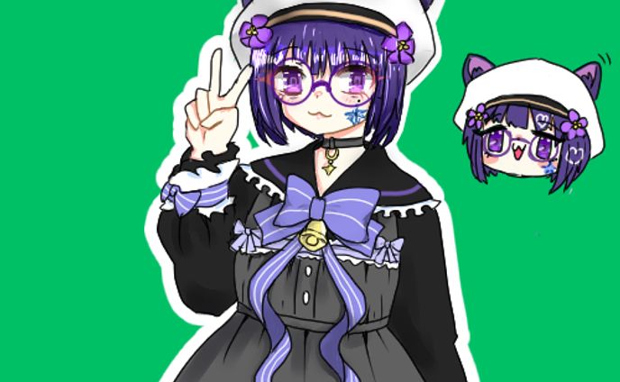 VTuberさんファンアート