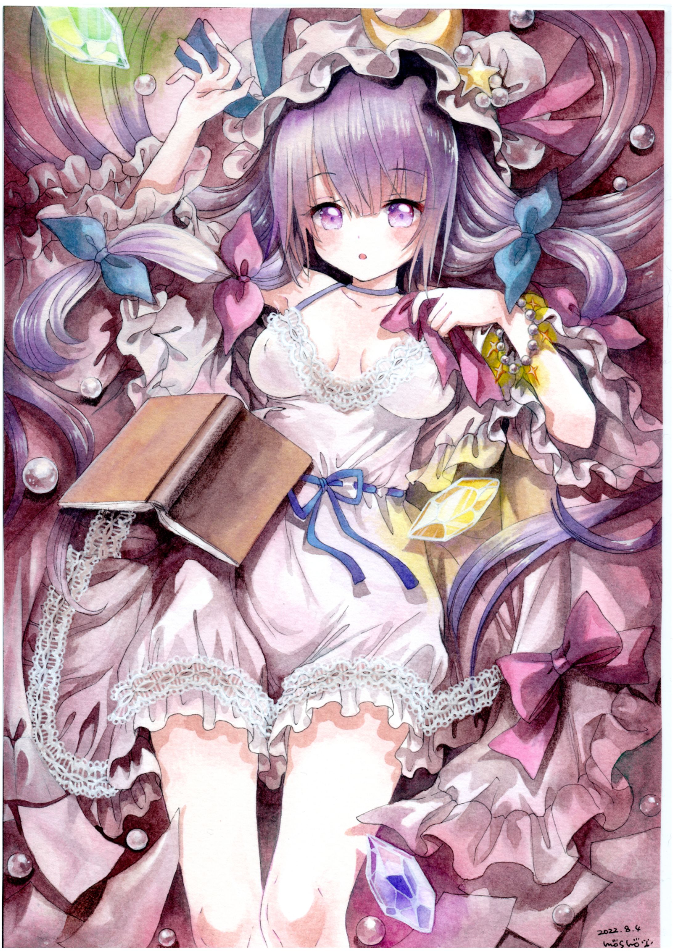 パチュリー【東方】【アナログ】-1