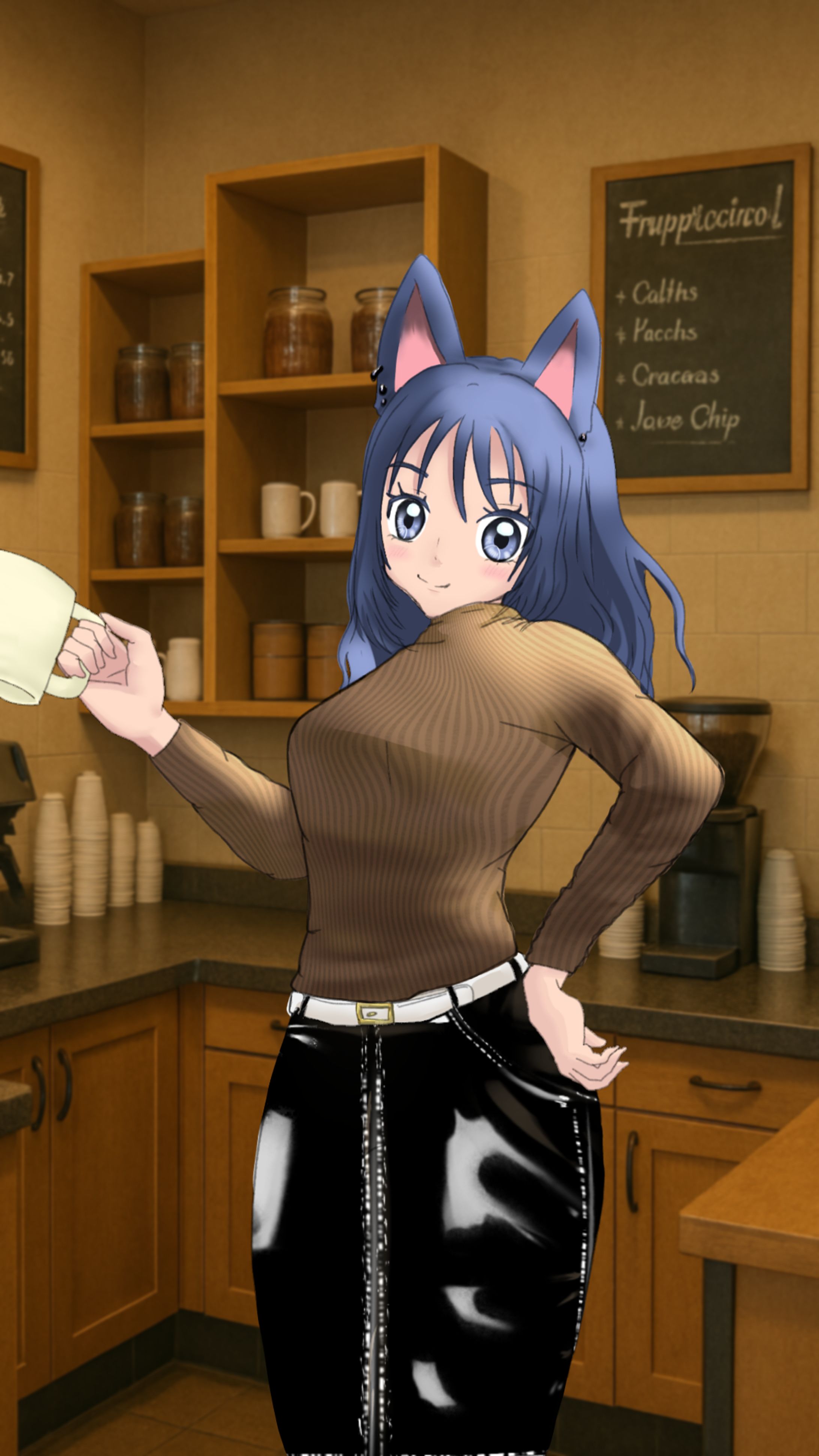 大人のケモ耳女性-1