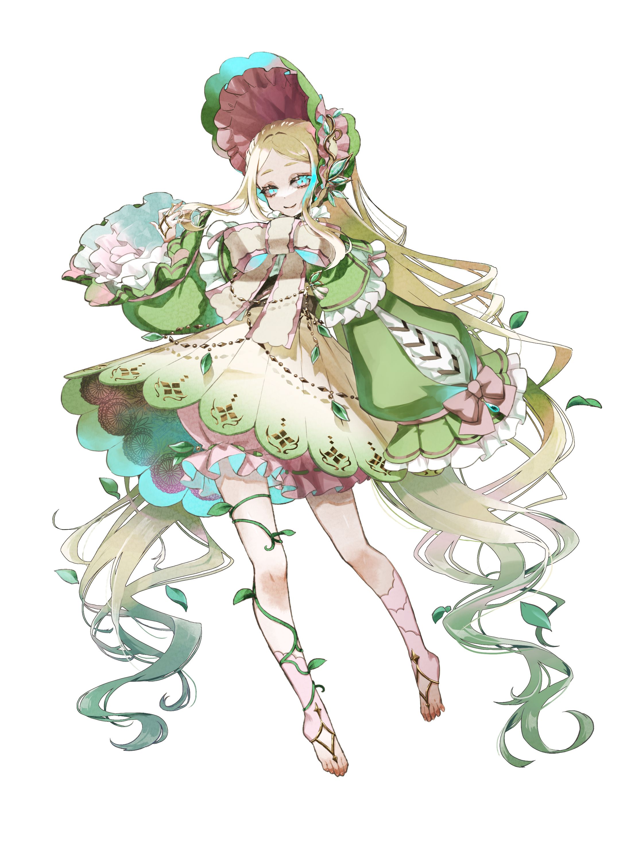 オリジナル_植物のお人形ちゃん-1