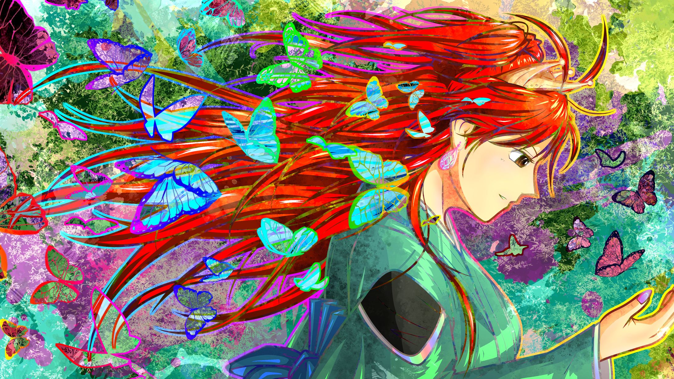 pixiv & twitter活動10周年記念イラスト-1