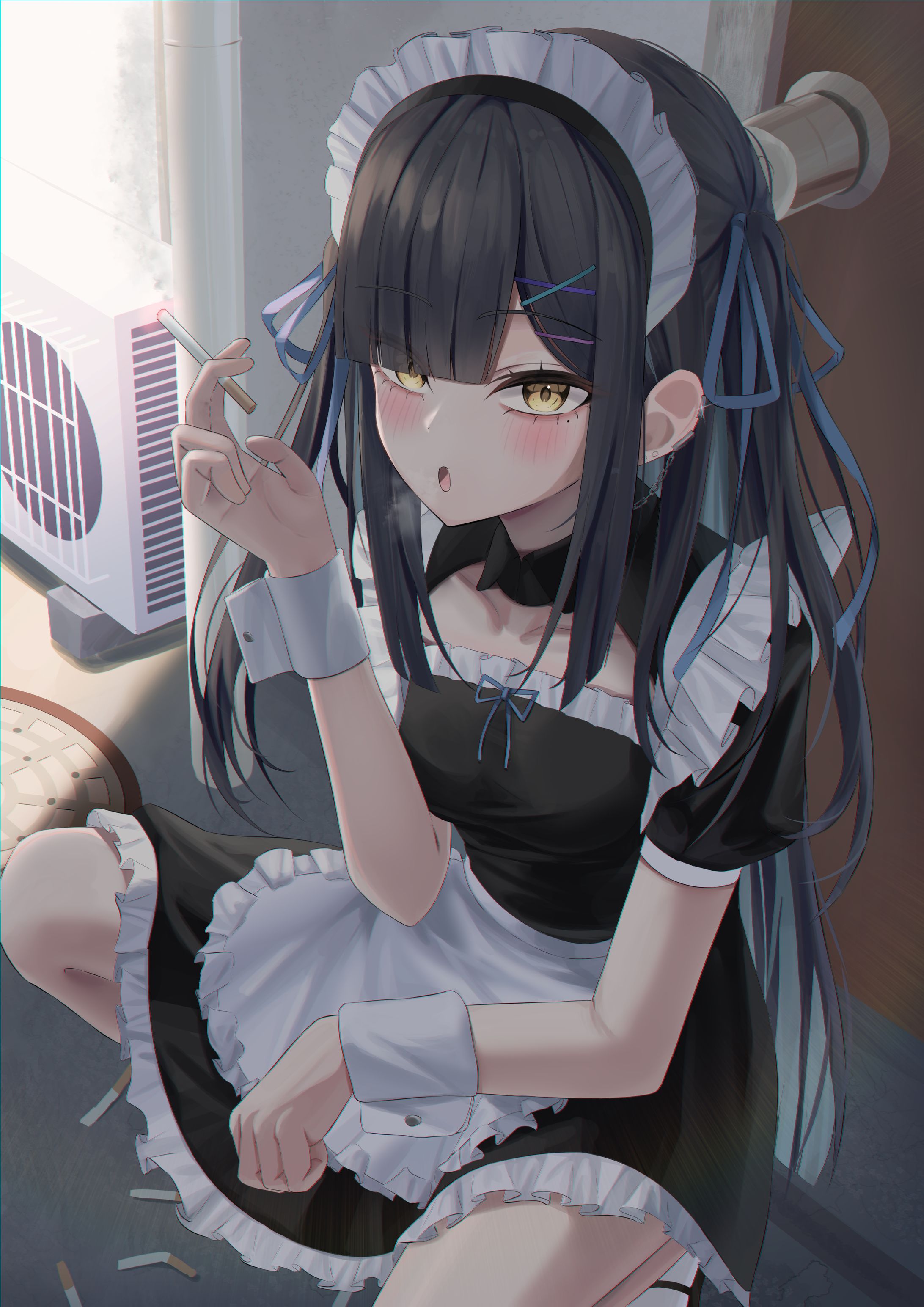 路地裏のメイドさん-1