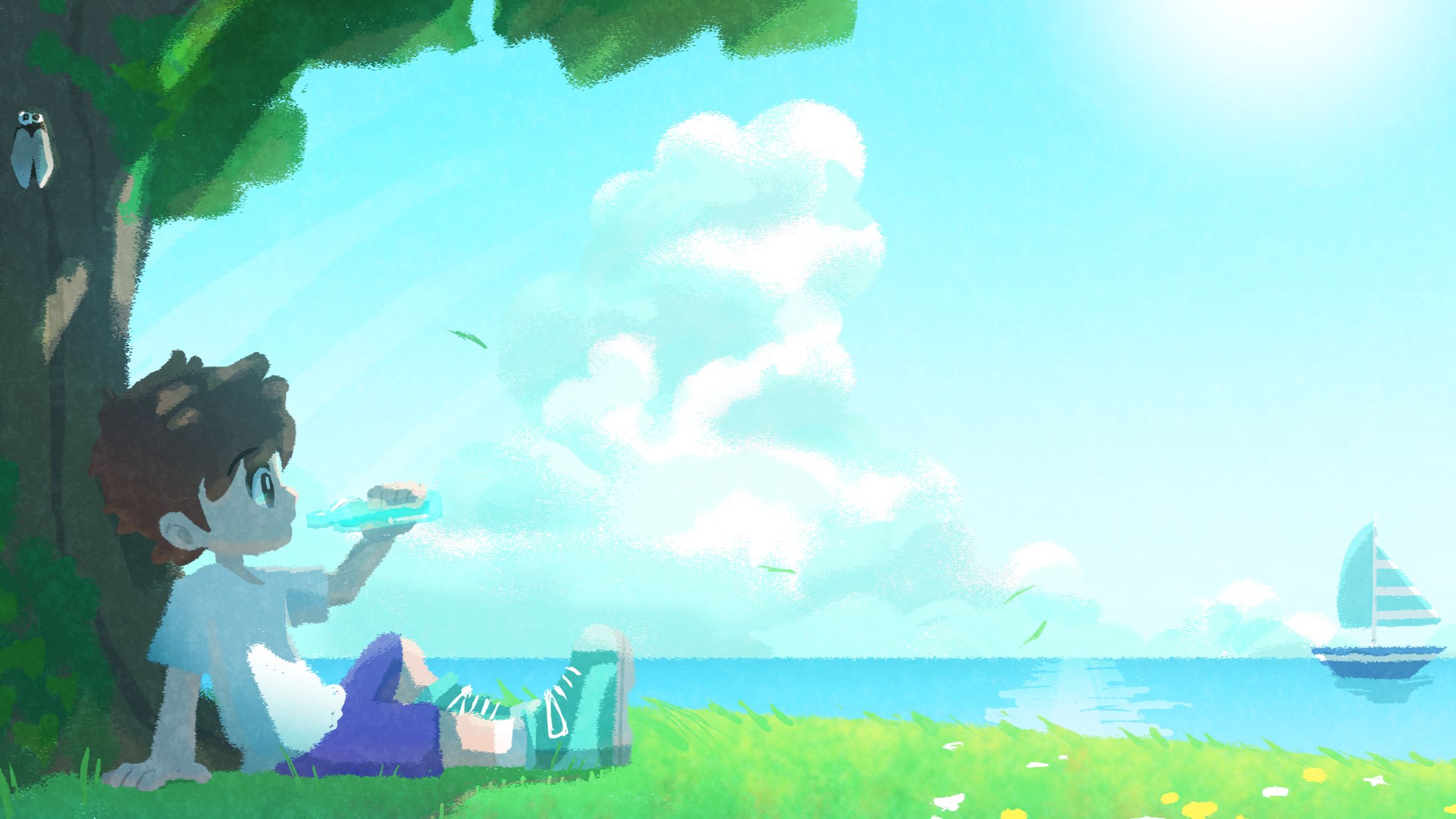 Blue＆Sky〈CDジャケット・リリックビデオ〉-1