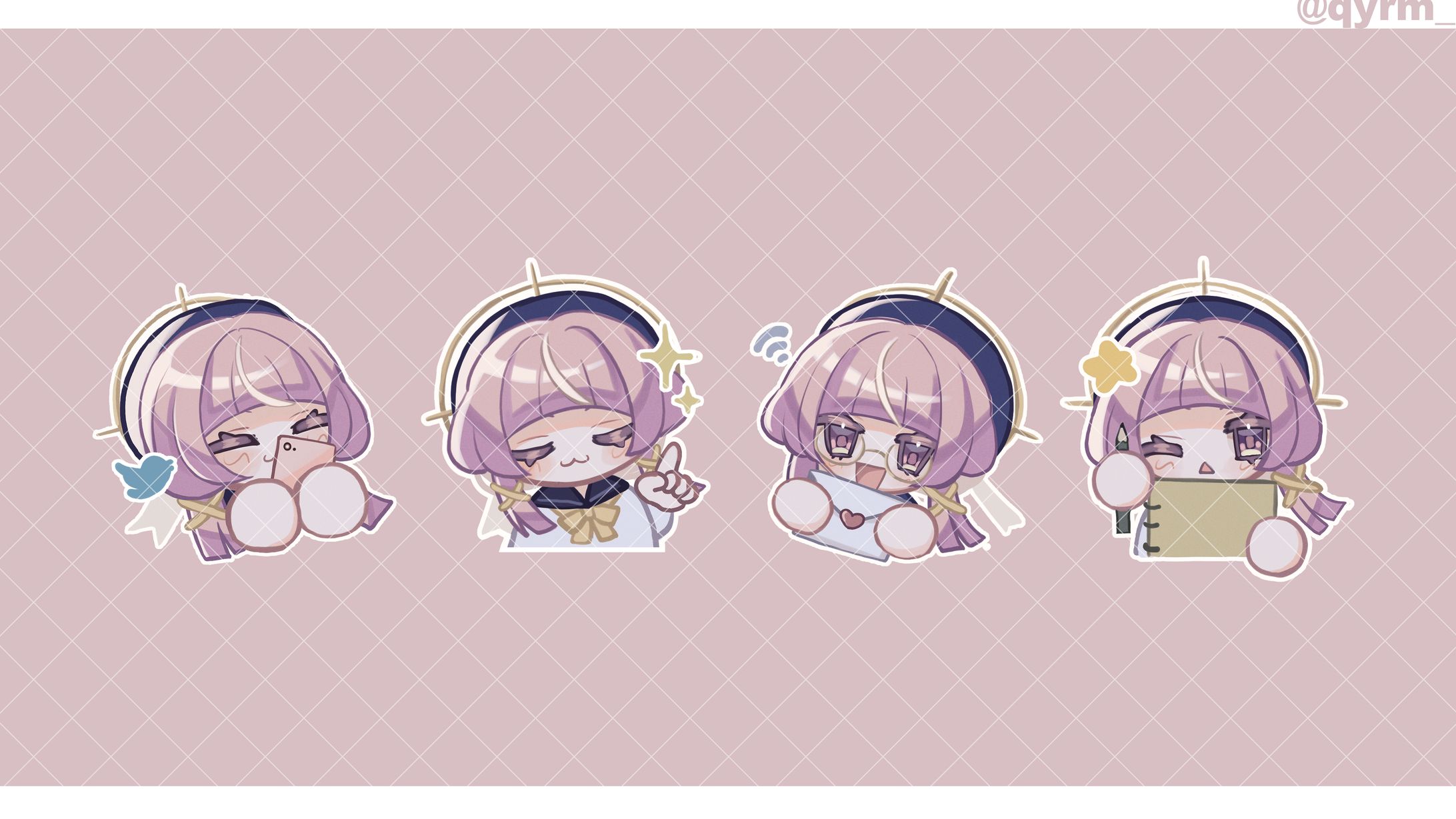 スタンプ風SDキャラクター-1