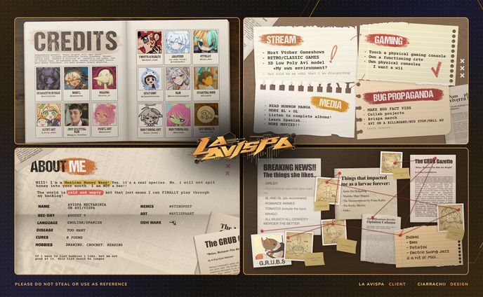 La Avispa - Debut Slides