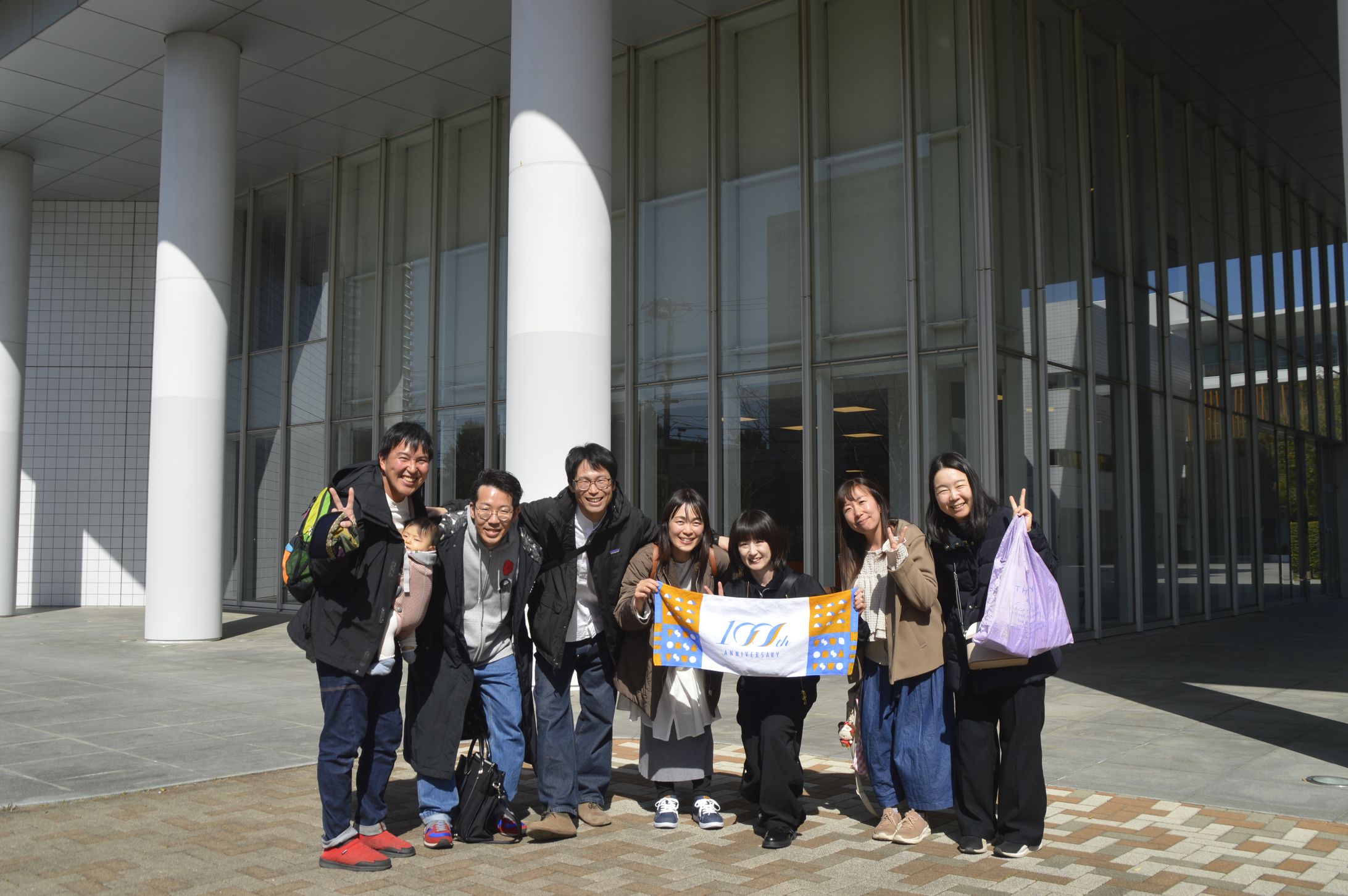 成徳学園100周年記念タオル-1