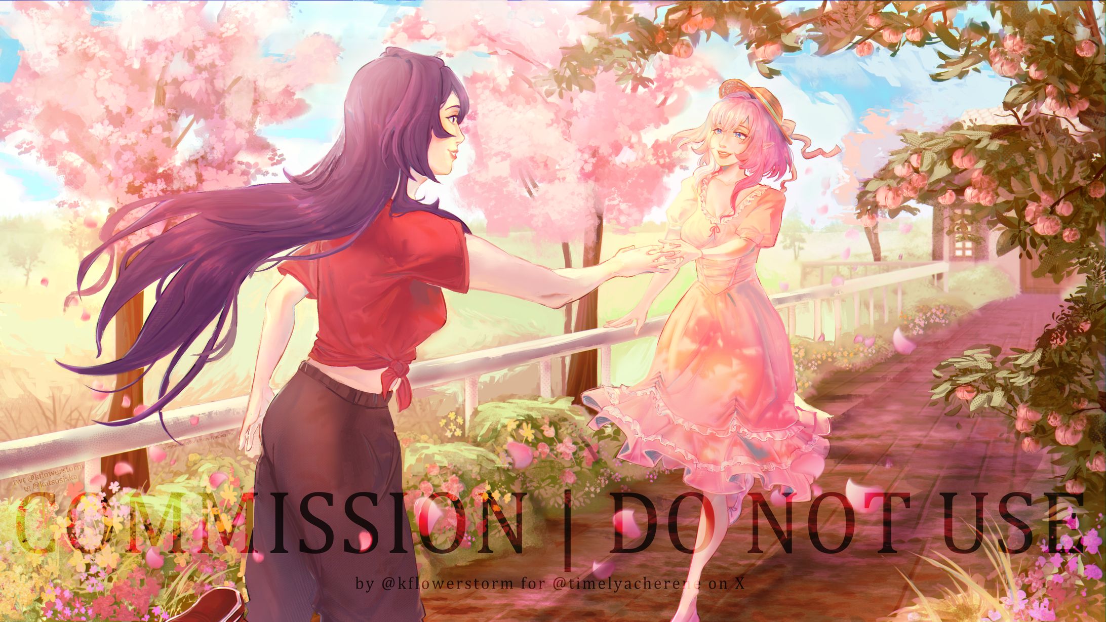 Flower garden | Commission-1