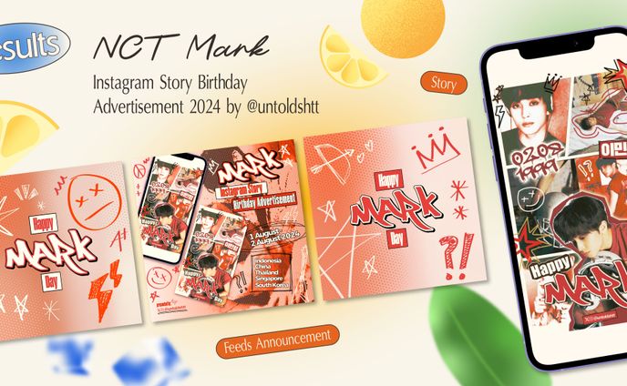 NCT Mark Instagram Birthday Advertisement