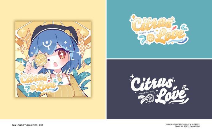Fan Logo "Citrus Love"