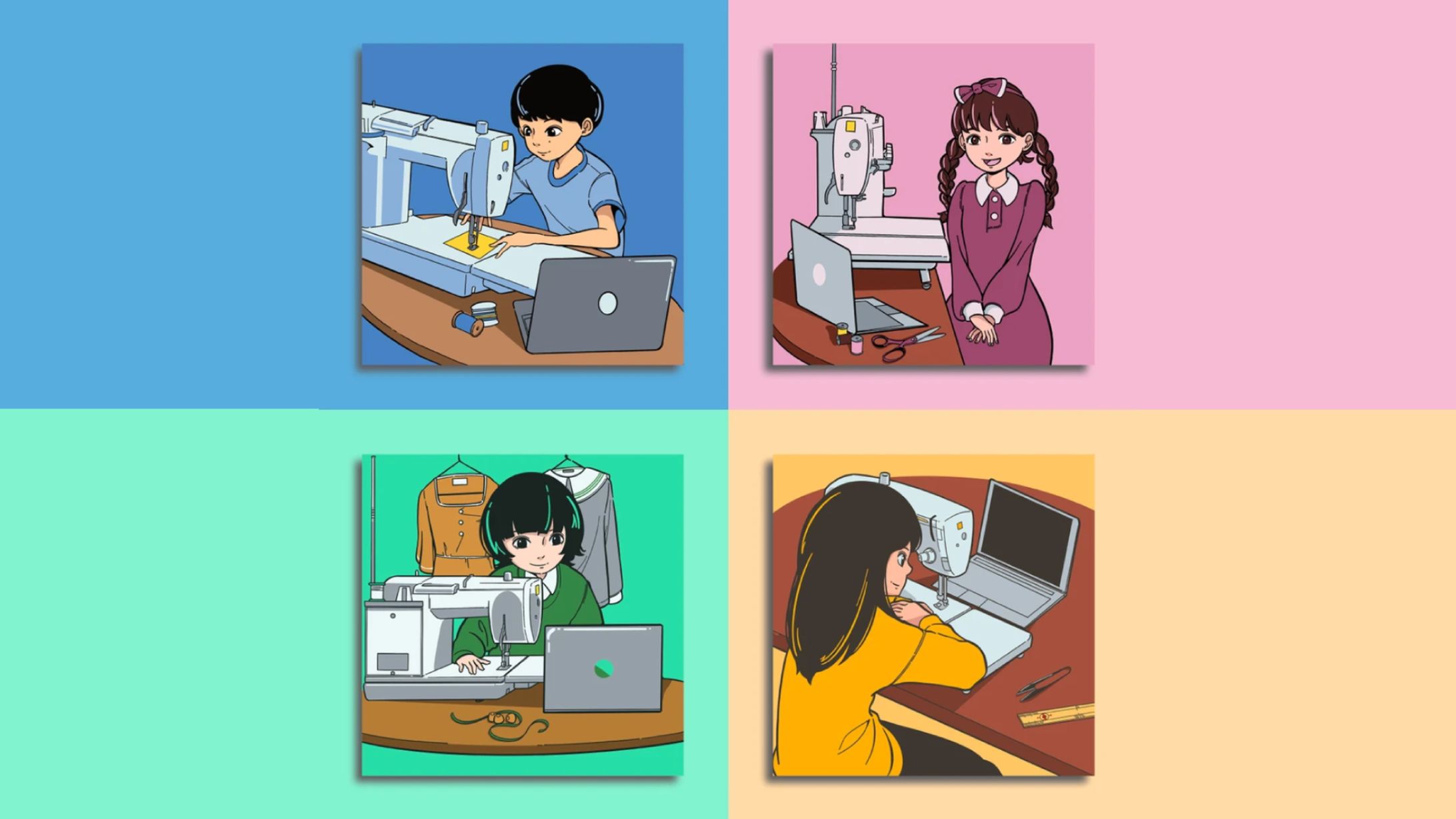 2021.1 合同会社ヴァレイ 広告用イラスト制作-1