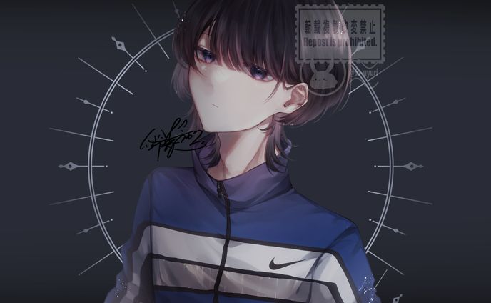 『お仕事』ツイキャスサムネイルイラスト