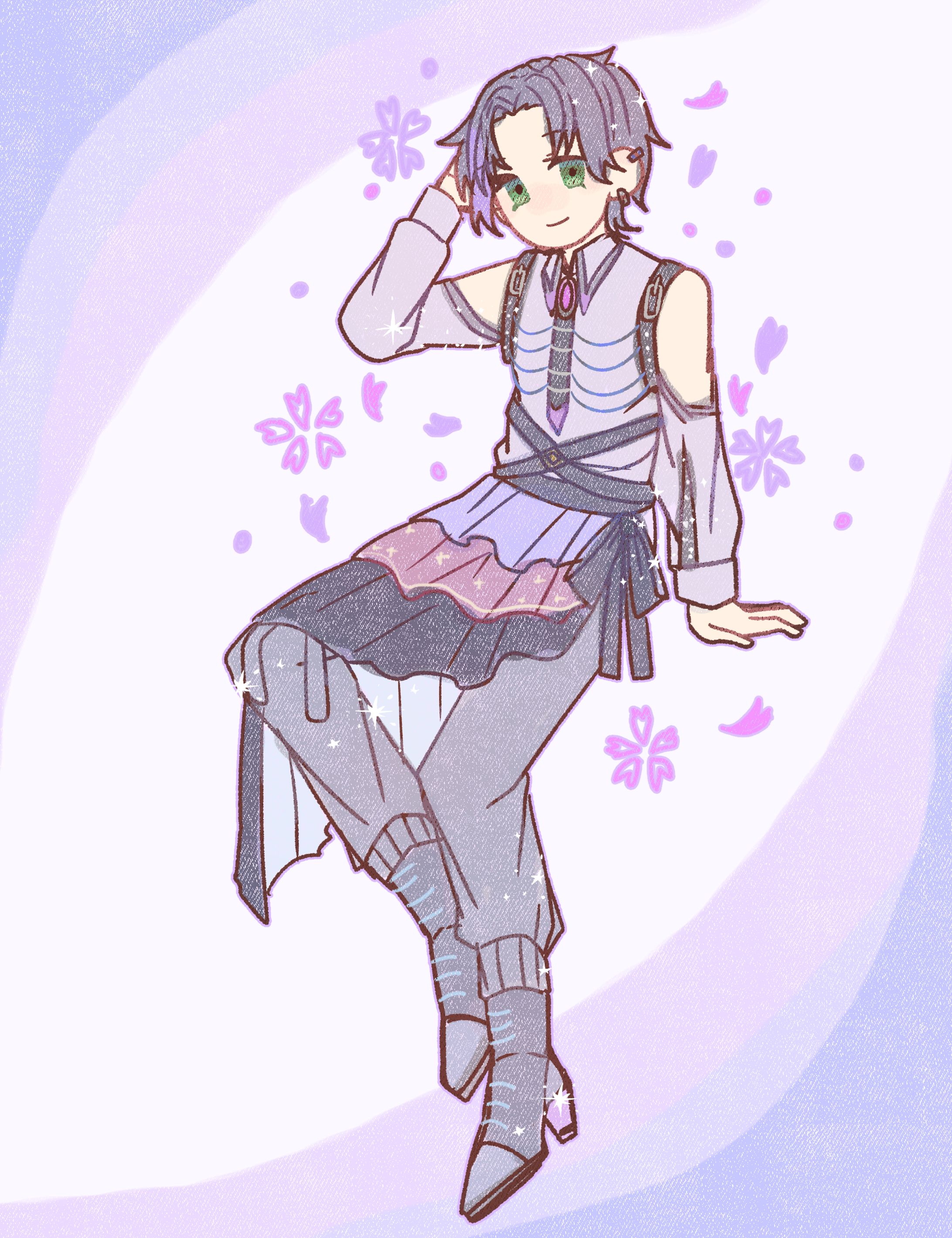 イラスト絵柄【桜】-1