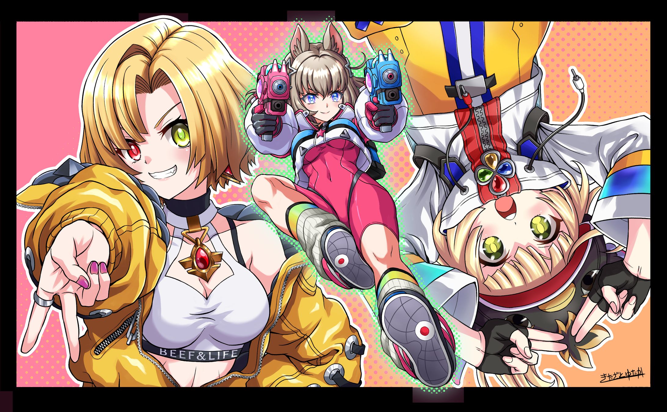 フェスティバトル・公式応援イラスト-1