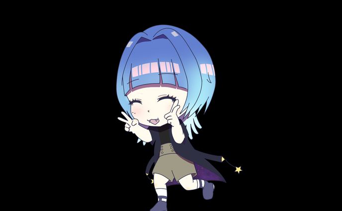 海月水星様　SDキャライラスト