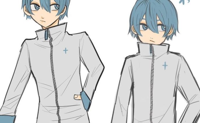 水色髪の兄弟
#illustration #創作キャラ #オリジナルキャラクター #オリキャラ #originalcharacter