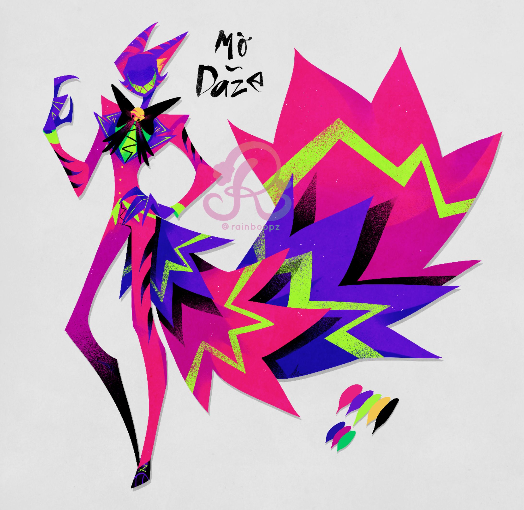 Misc. Lineless Character Designs-1