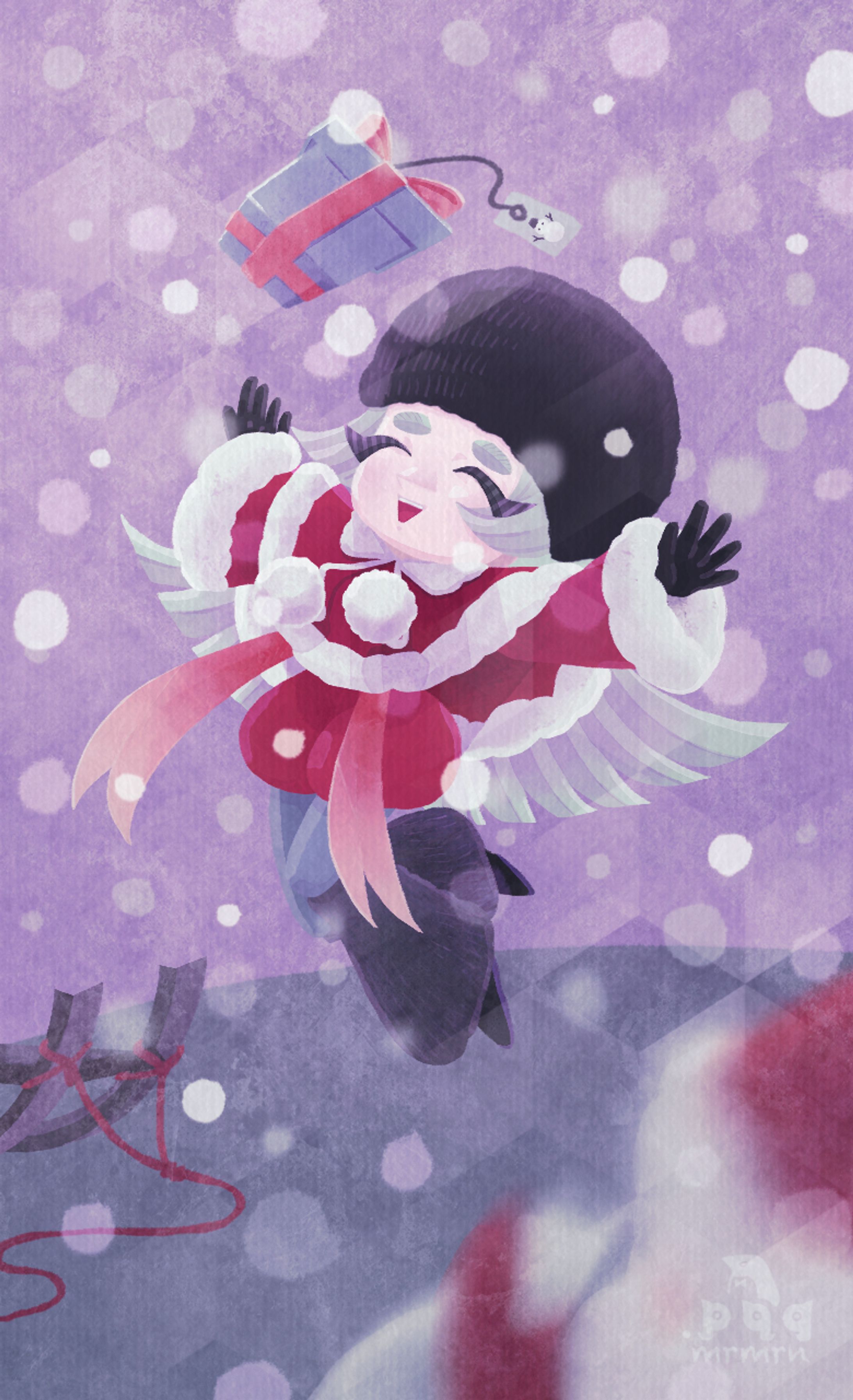 キャラデザ/雪の精-1
