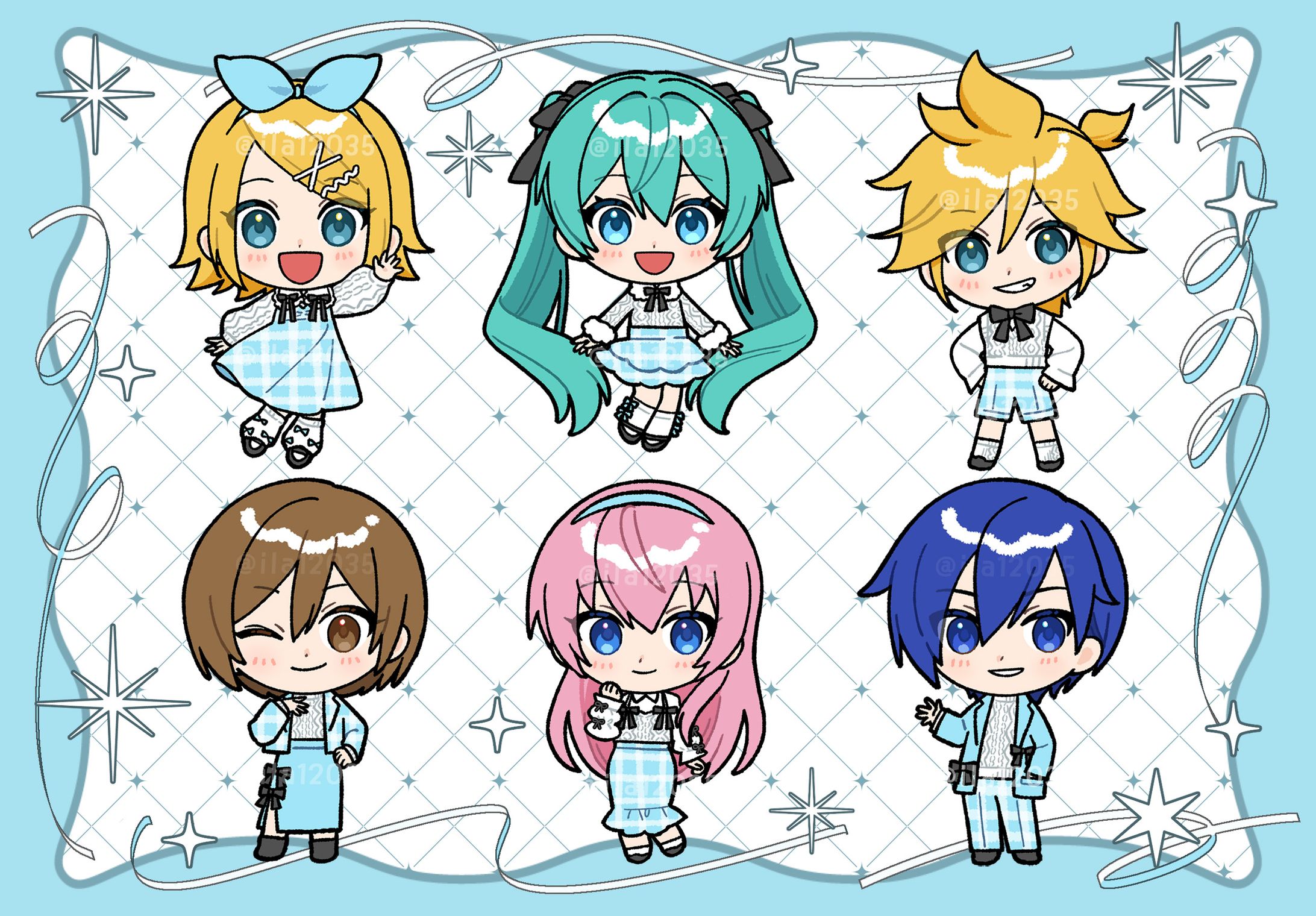 【FA】SDクリプトンズ 創作衣装-1
