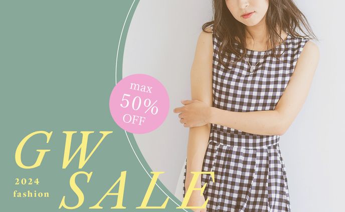 【Heartech　架空案件】アパレルバナー