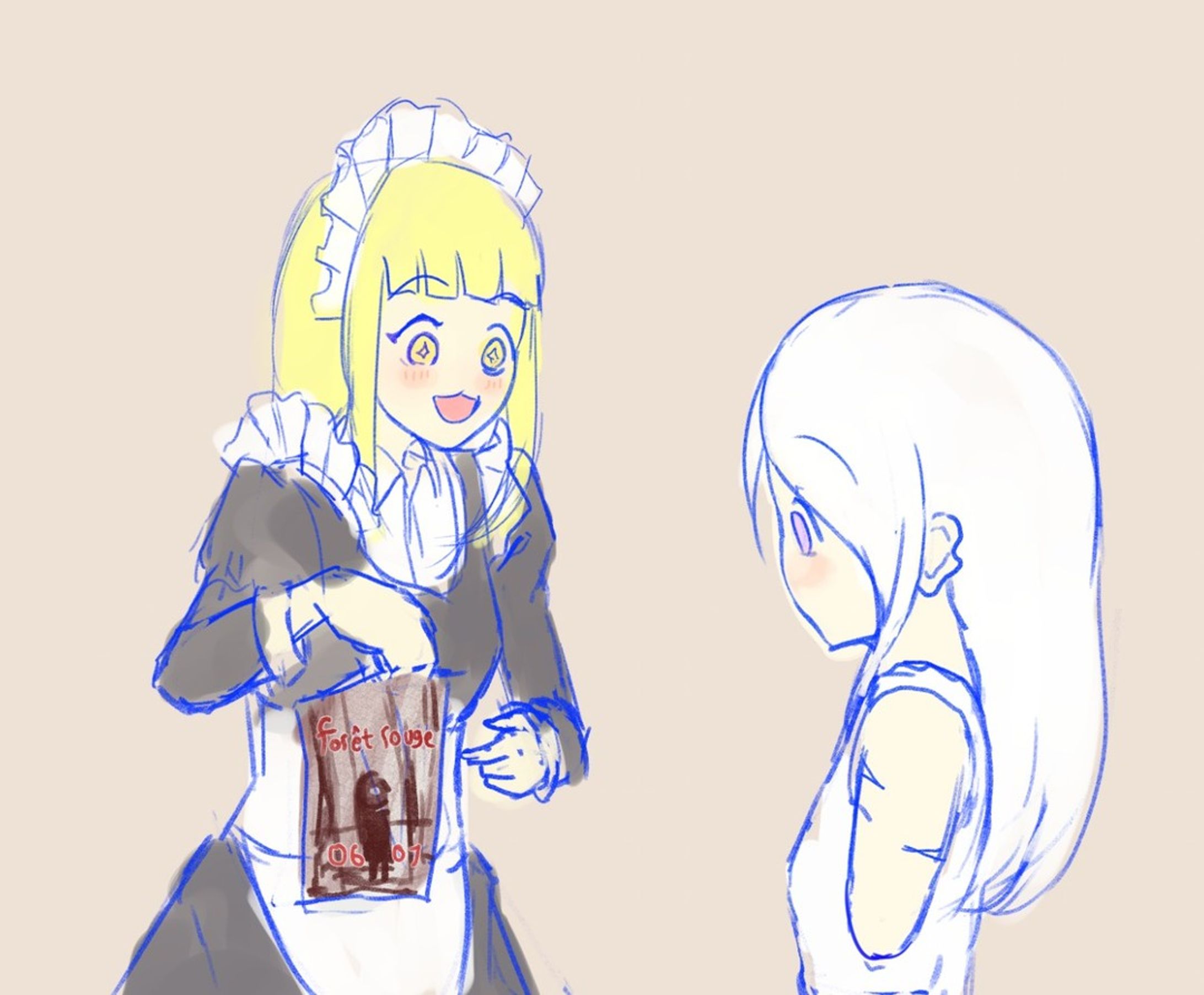 Low effort silly comic #1
To watch a horror movie

#comic #animegirl #veteran #maid #oc-1
