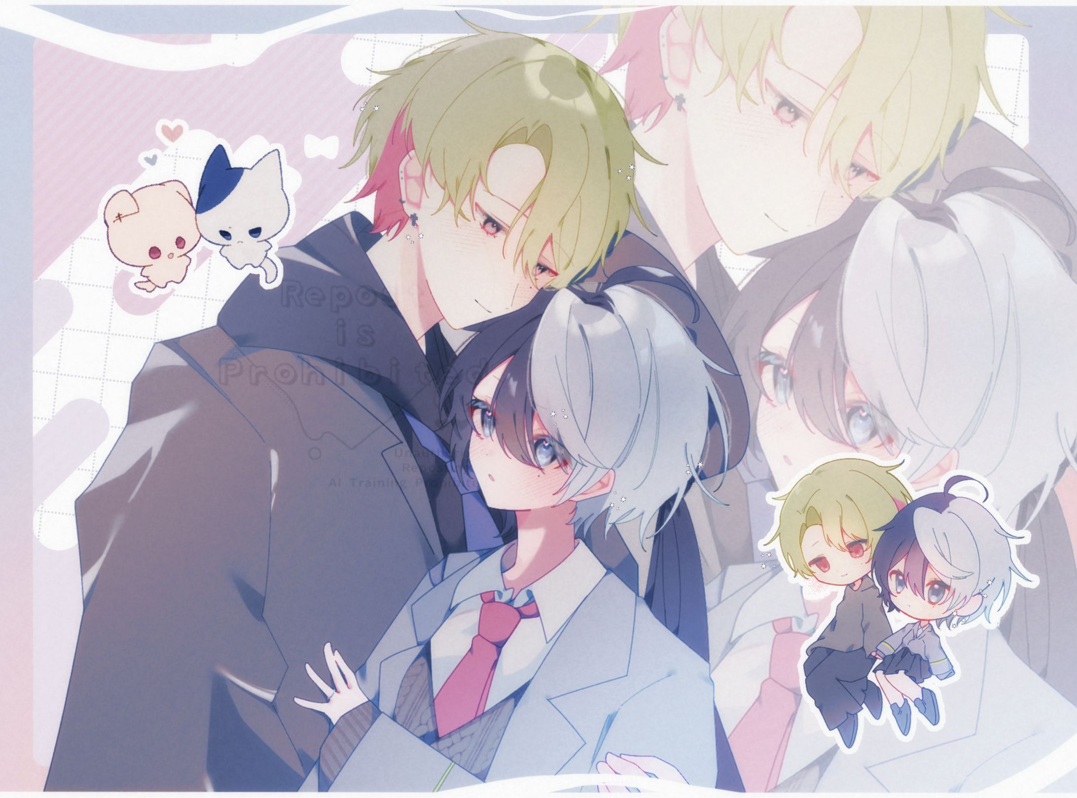 詰め込み風イラスト-1