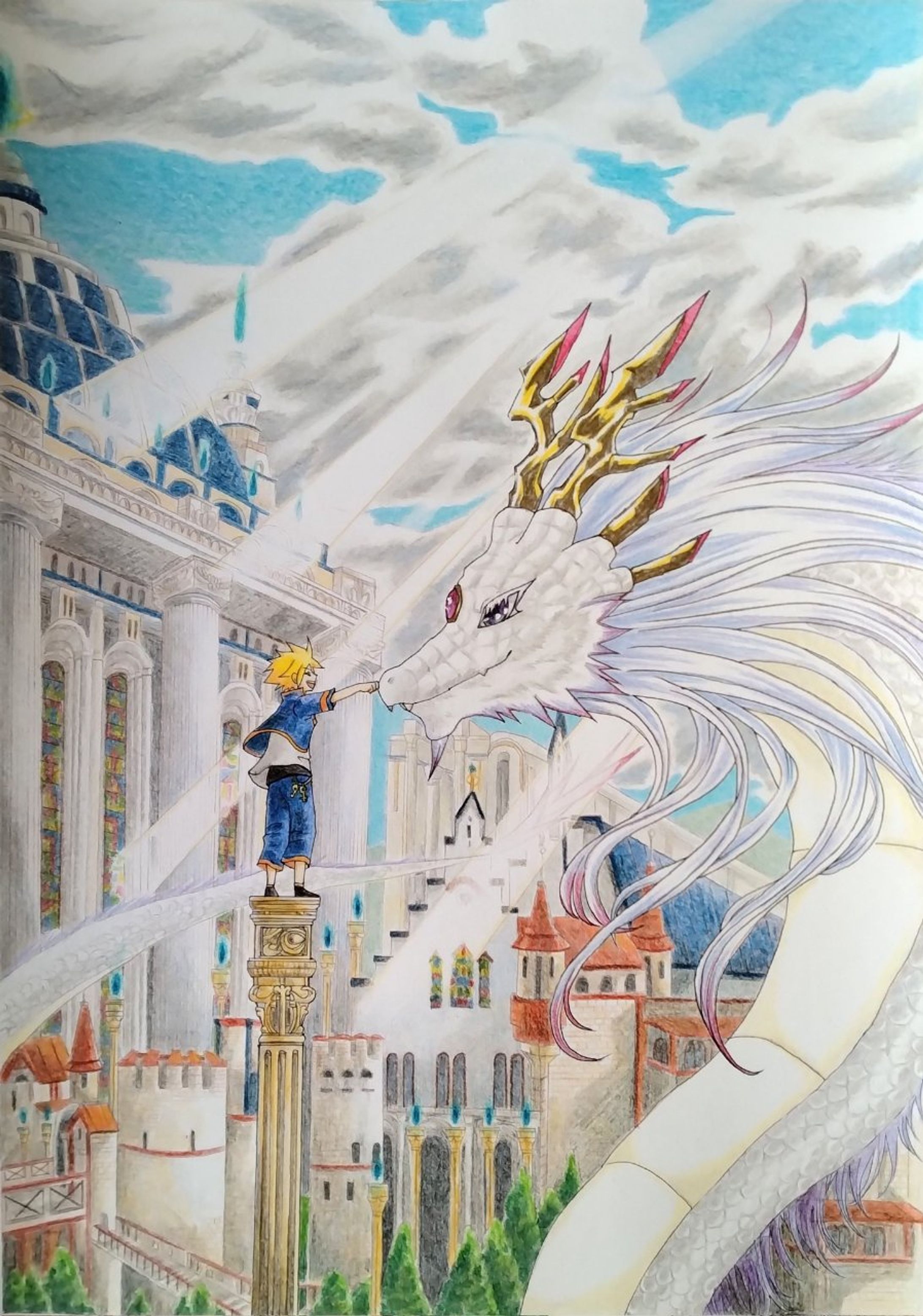 白龍と少年-1