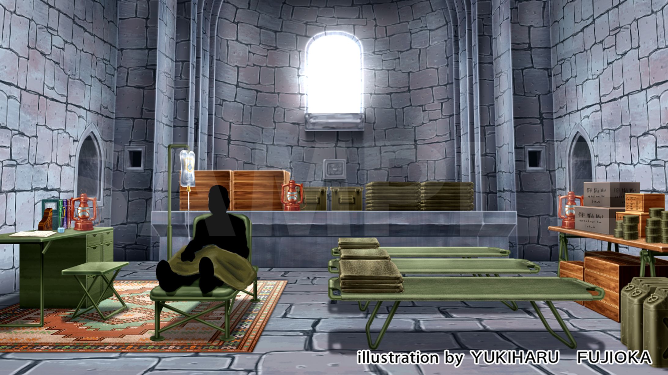 同人ゲーム用背景-1