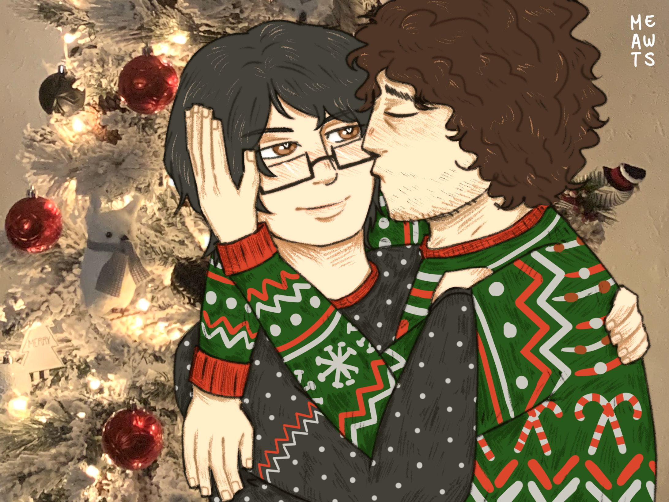 Double Halfbody Real People-1