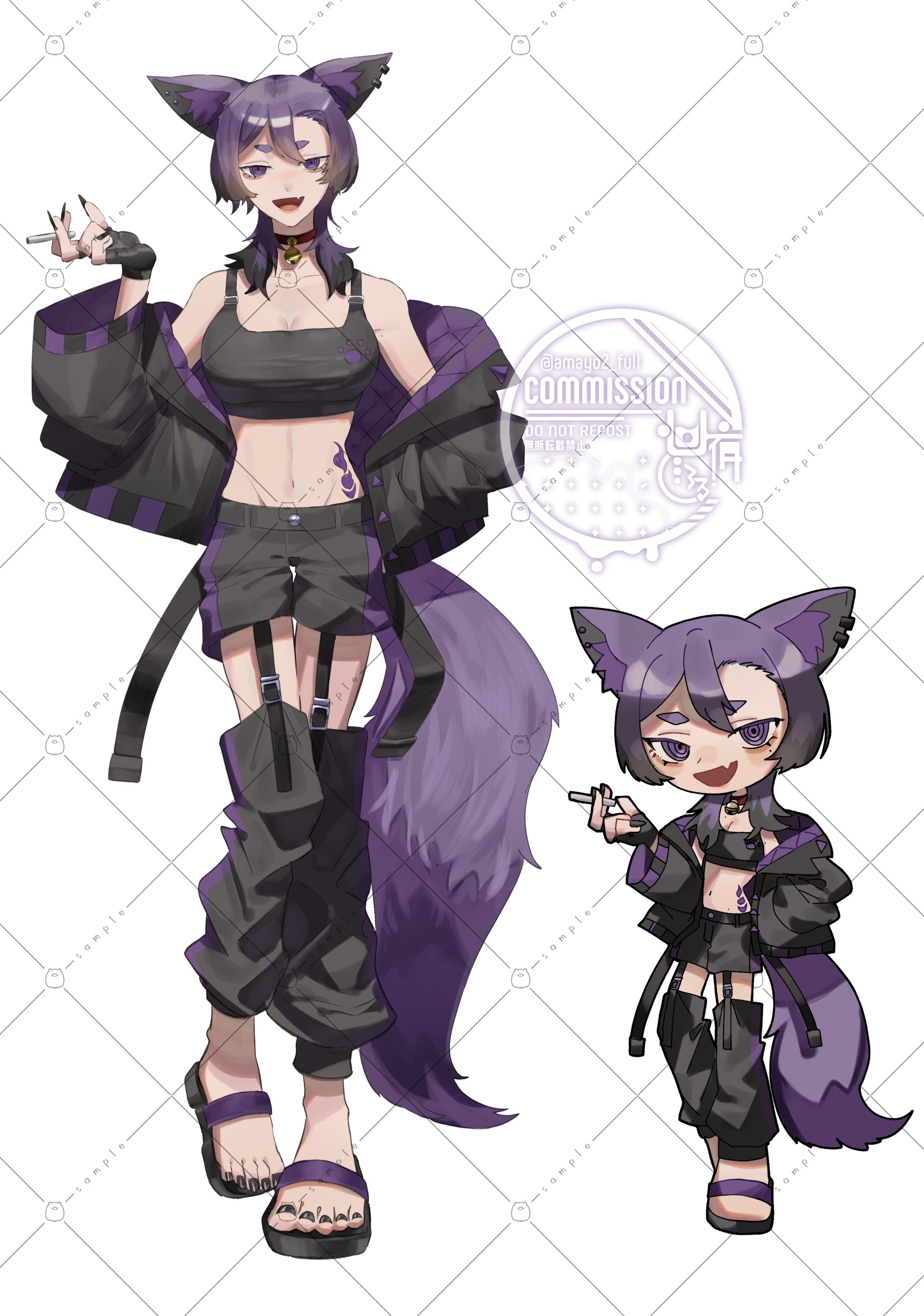 【ご依頼】IRIAM用立ち絵+SD-1