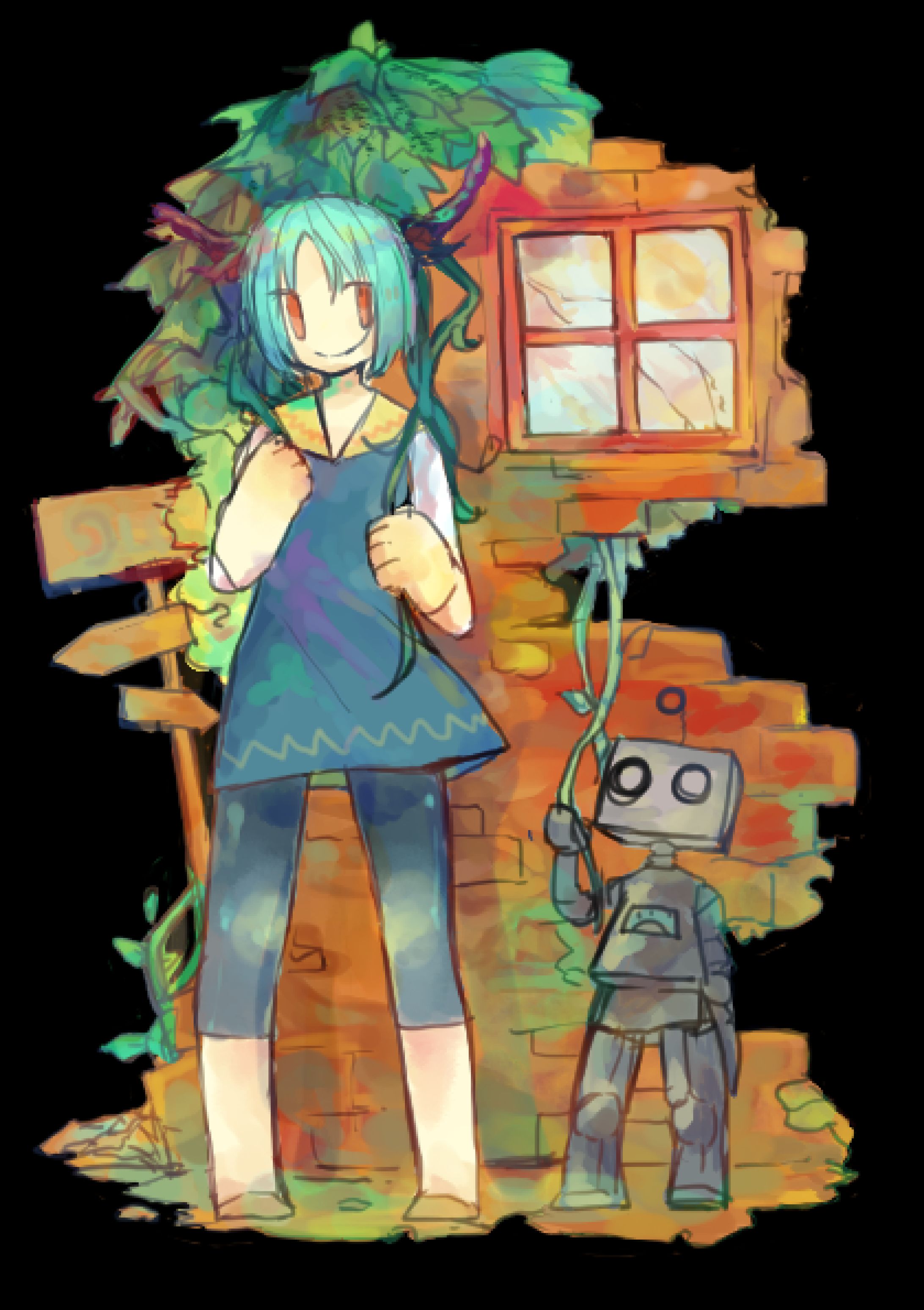 少女とロボット-1