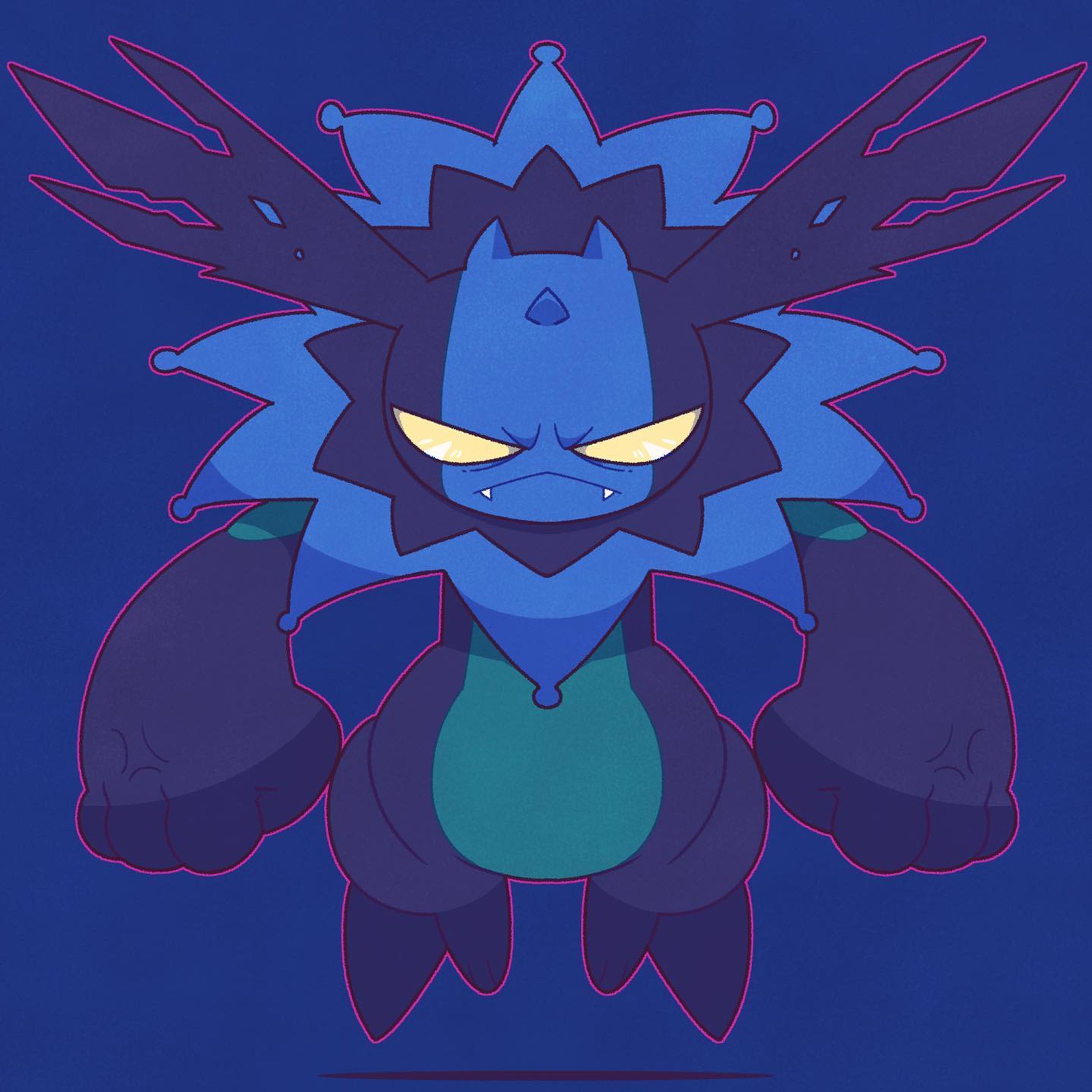 #イラスト #illustration #monster #デジモン #ケルビモン善 #ケルビモン悪 #digimon #cherubimon
デジモンの数いる推しの中の2体です-1