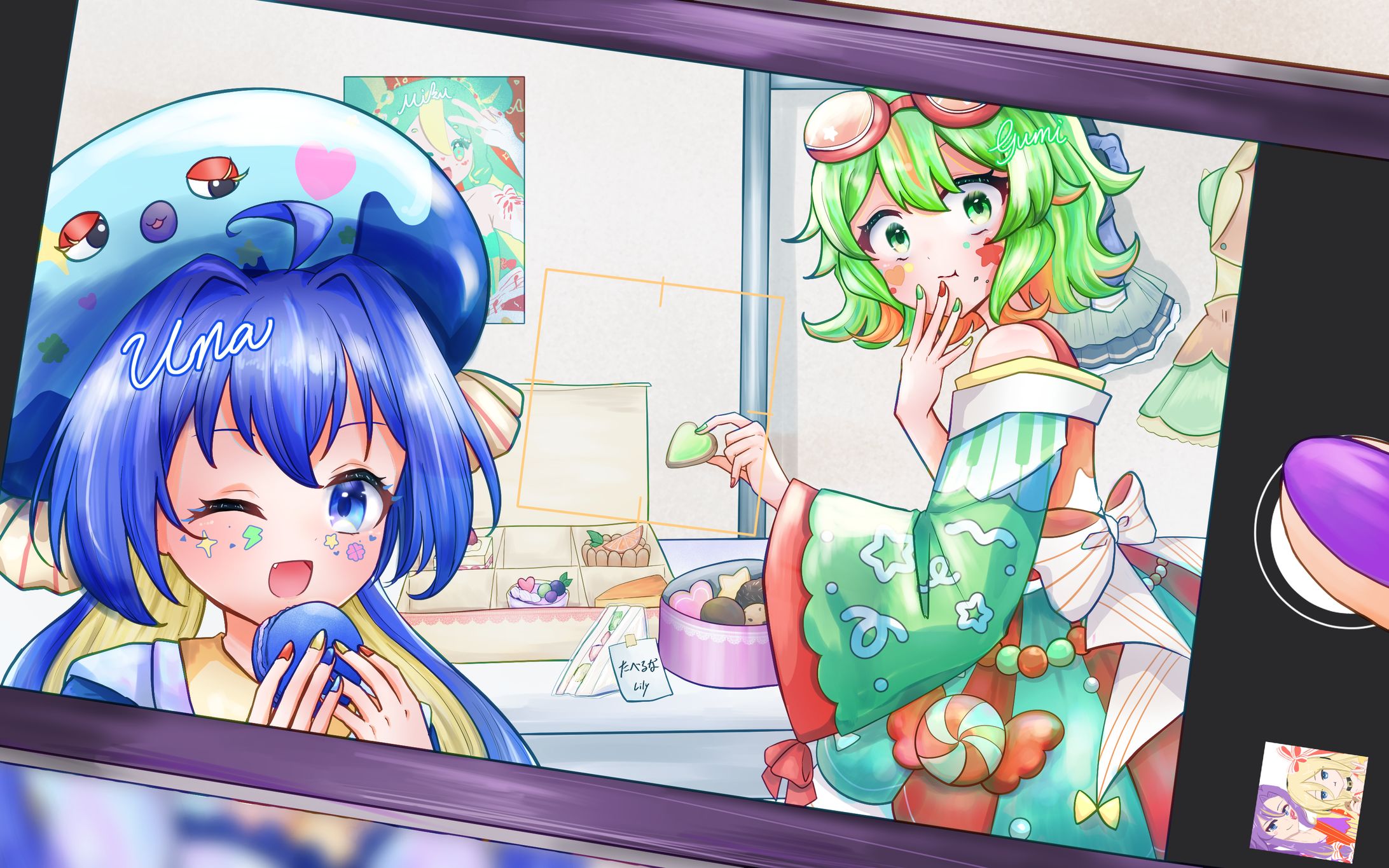 ボカロ紅白歌合戦2025　カウントダウンイラスト　1日前-1