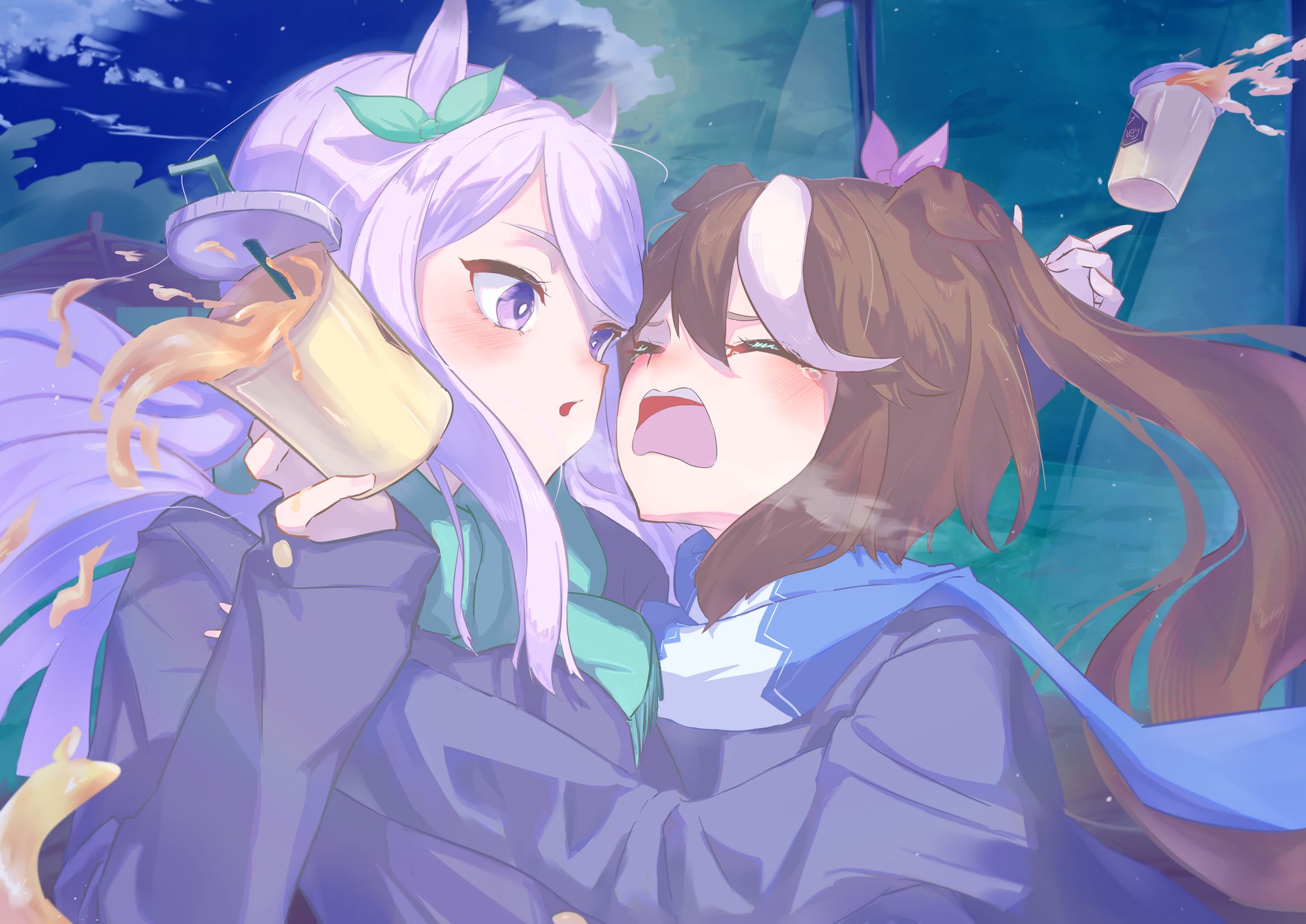 お、お化けー！！-1