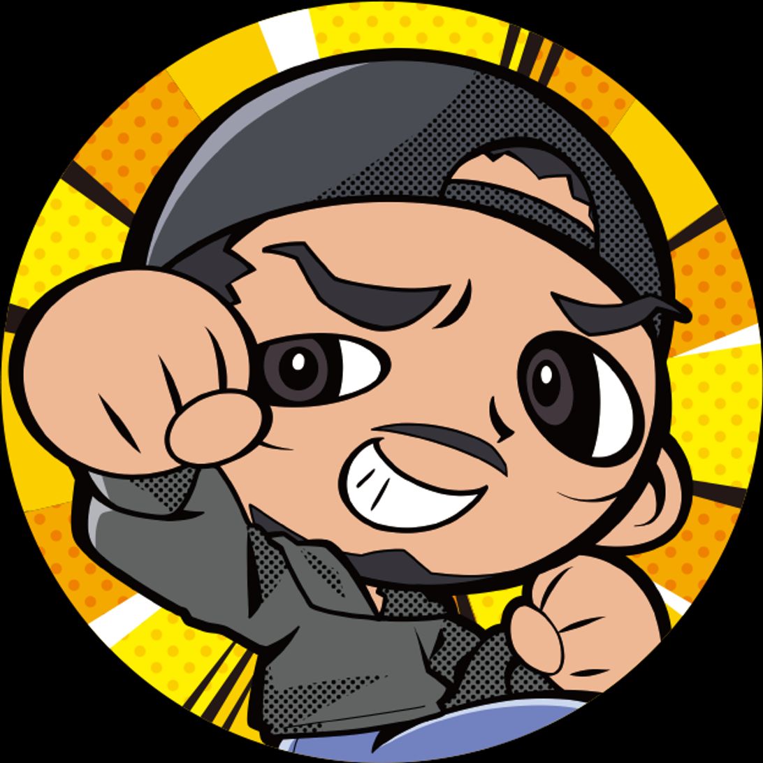 ツイキャス大手配信者メモリアルステッカー ツイキャス配信者 三杯目ひかる様 企画用SDイラスト制作