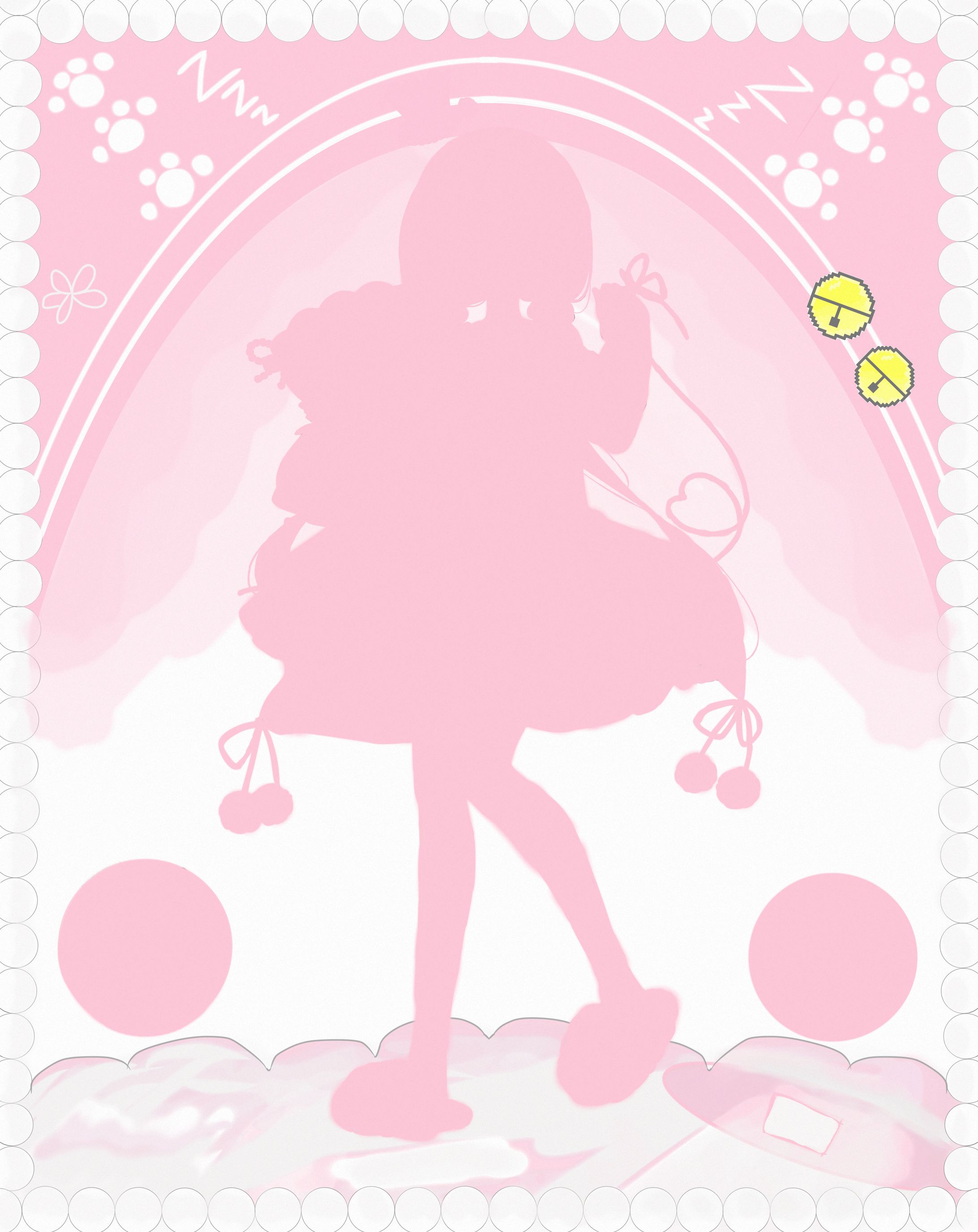 めるさんの立ち絵公開ちゃれじ画像-1