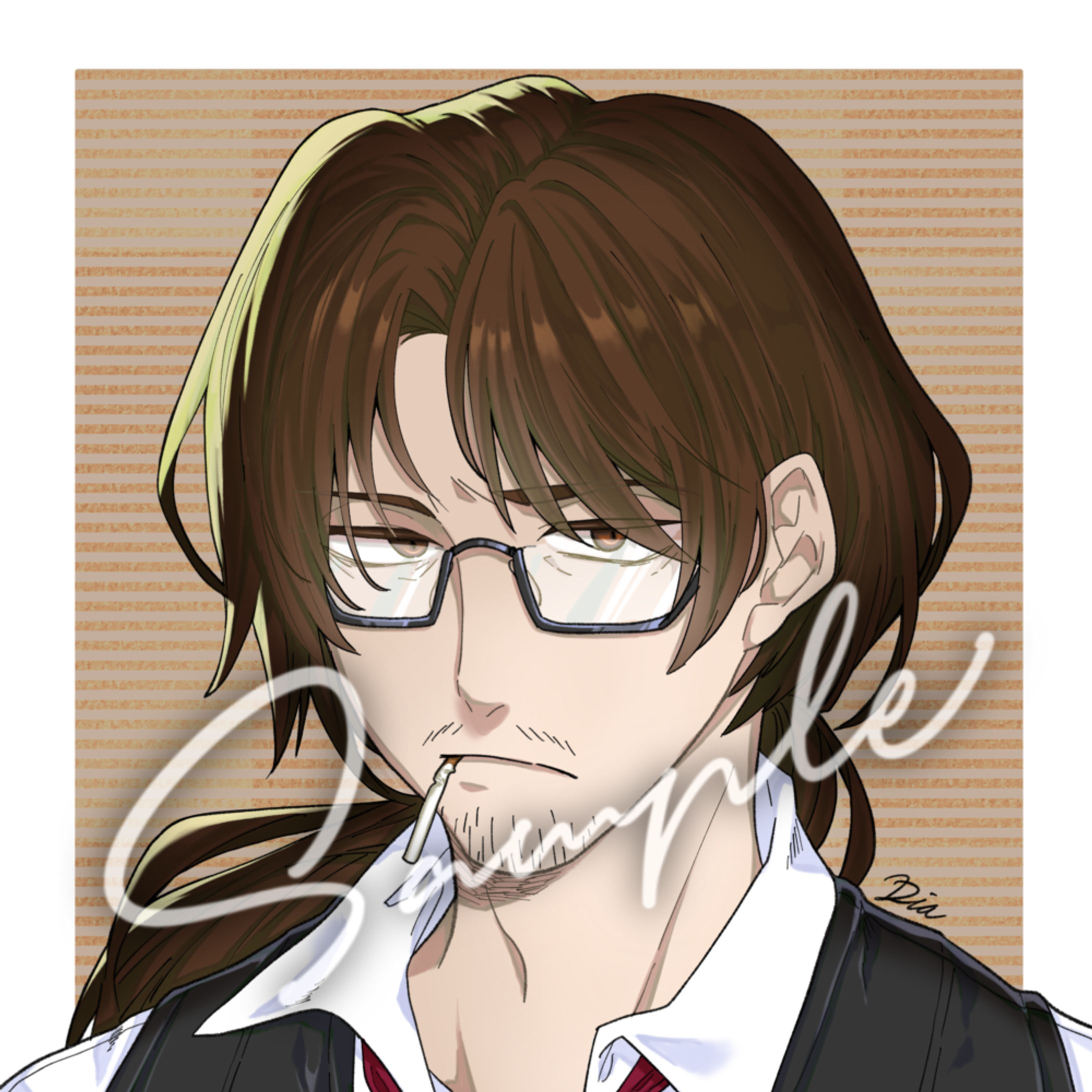 SNSアイコン用イラスト-1