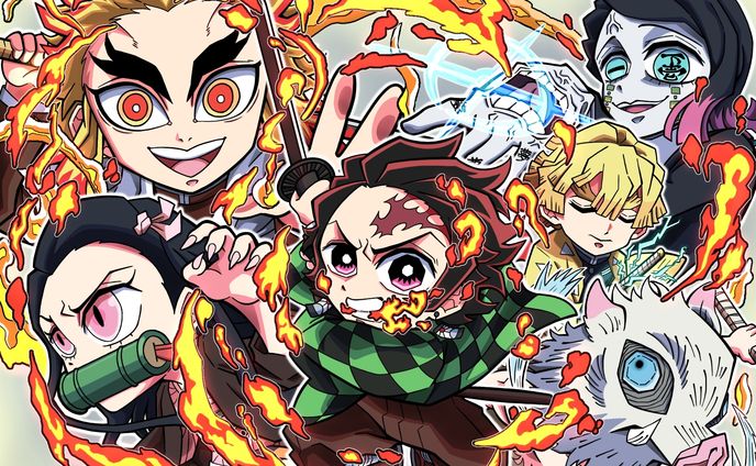版権(アニメキャライラスト)