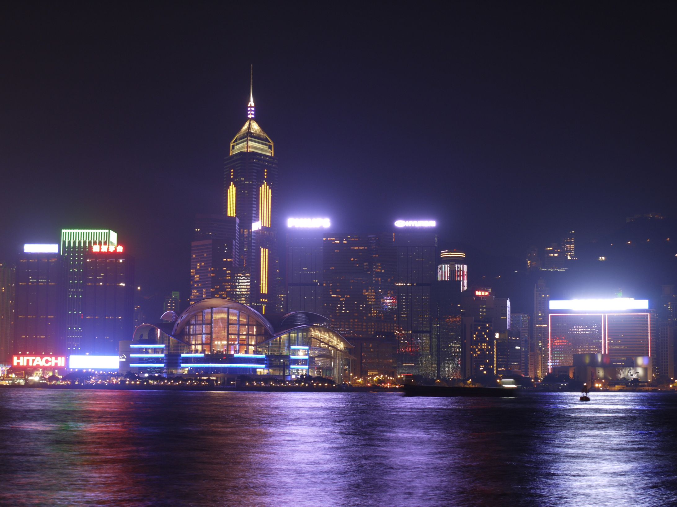  香港 100万ドルの夜景-1