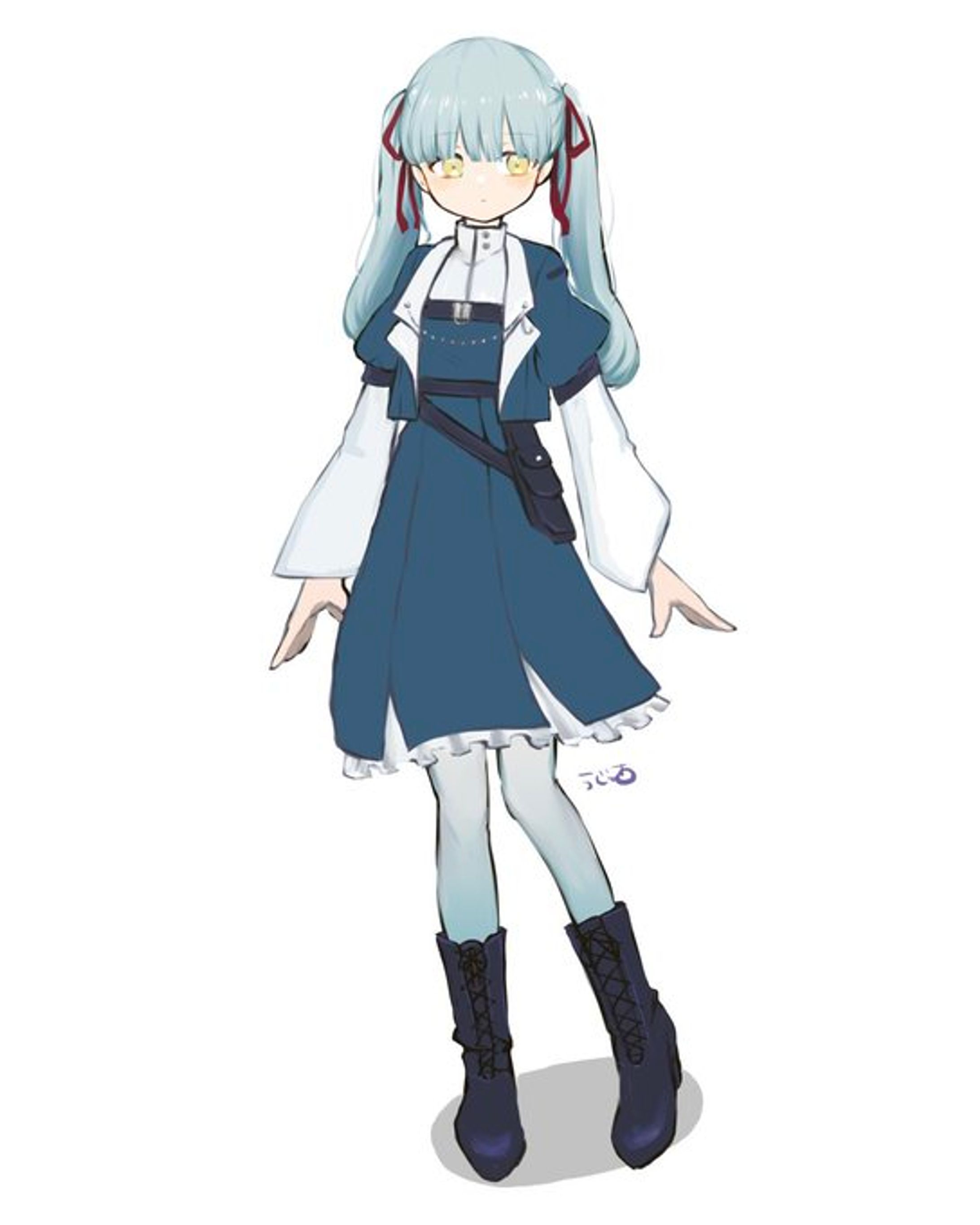 立ち絵ラフ画-1