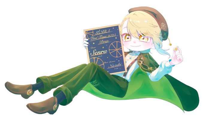 自主企画　SENRA Live Tour 2025 Brun 京都公演　フラワースタンド