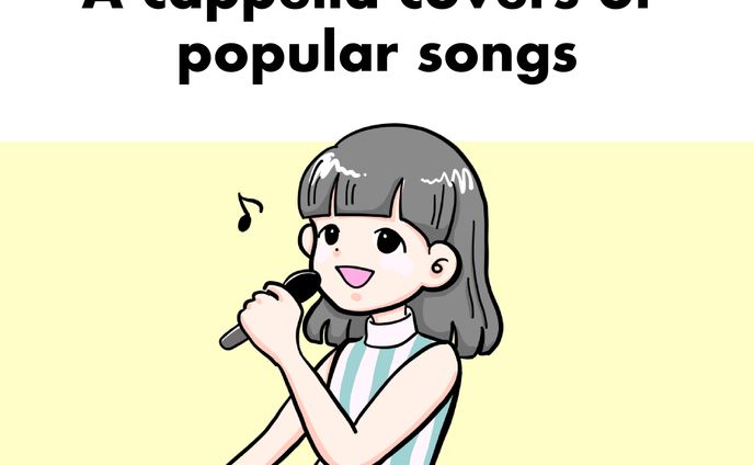 アイキャッチイラスト_Podcast｜Asian City Pop Producers 様_a cappella covers of popular song