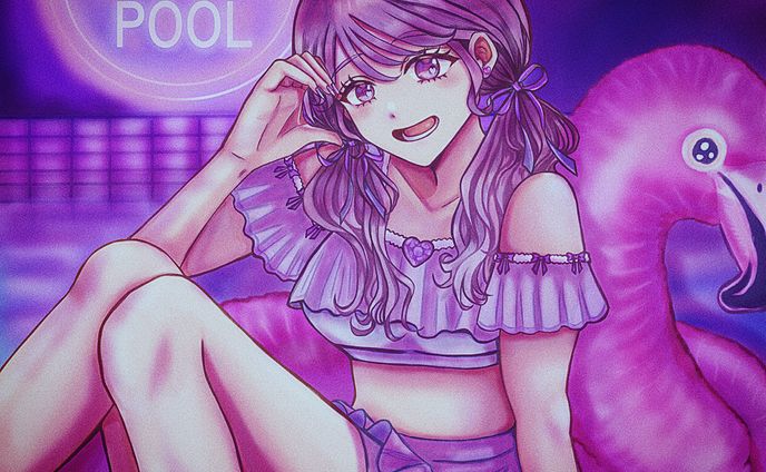 plave、1枚絵