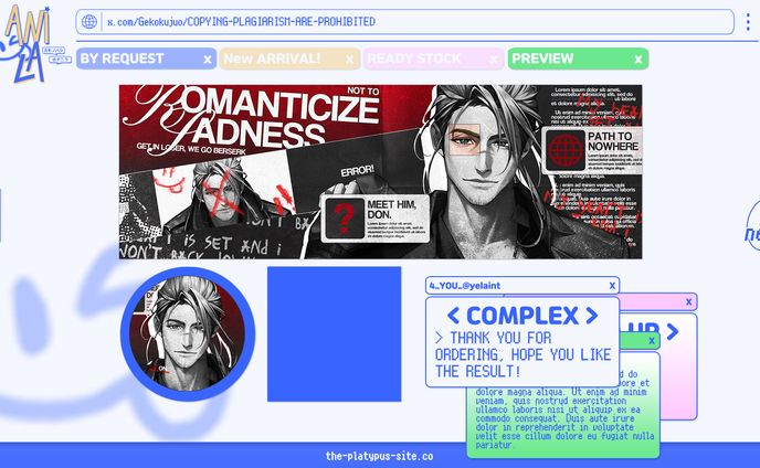 LAYOUT by request, COMPLEX.