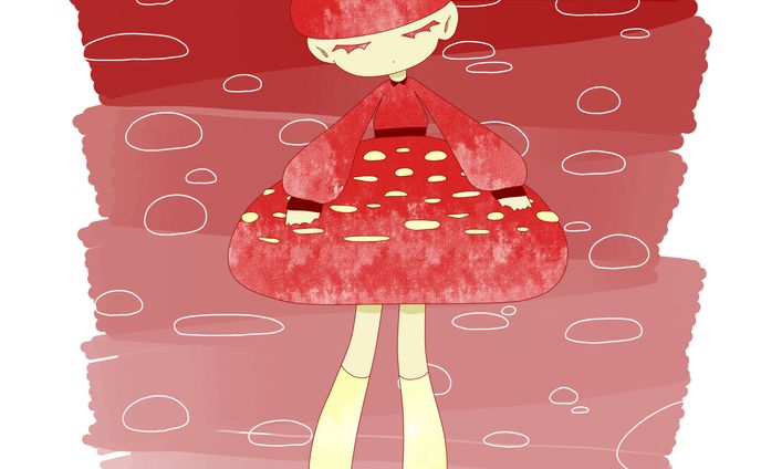 きのこワンピース