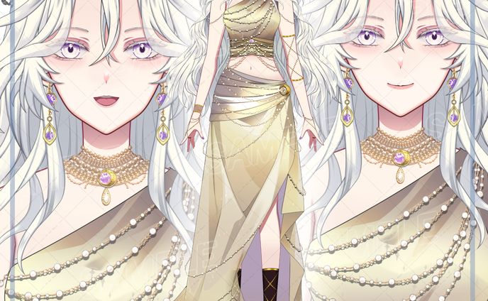 ライバー様立ち絵 Live2D