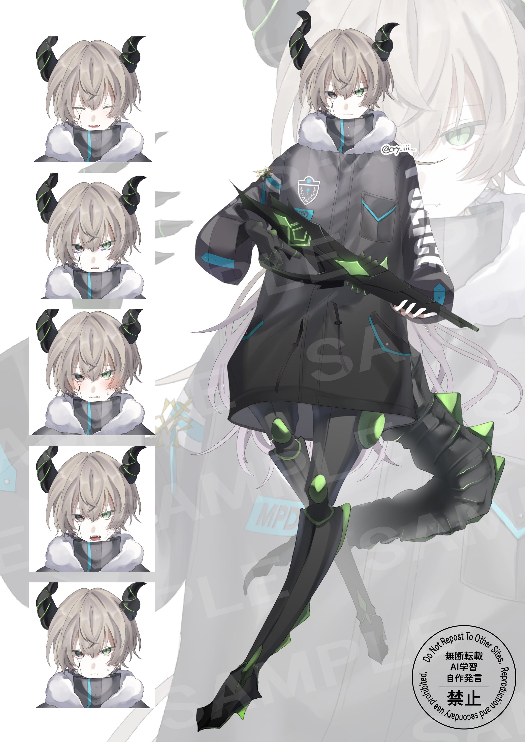 立ち絵イラスト依頼③-1